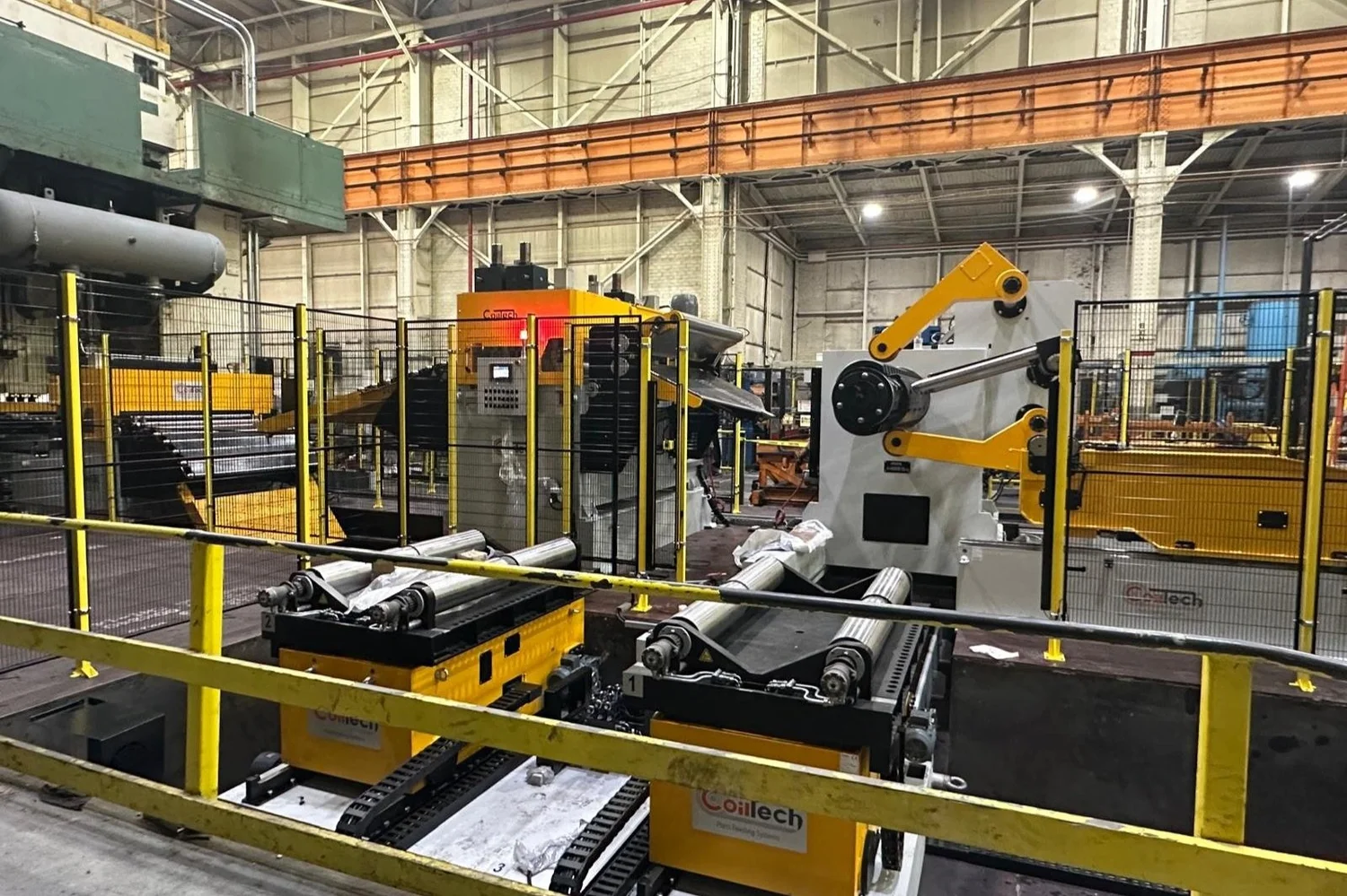 1800mm Conventional 13 roll installation