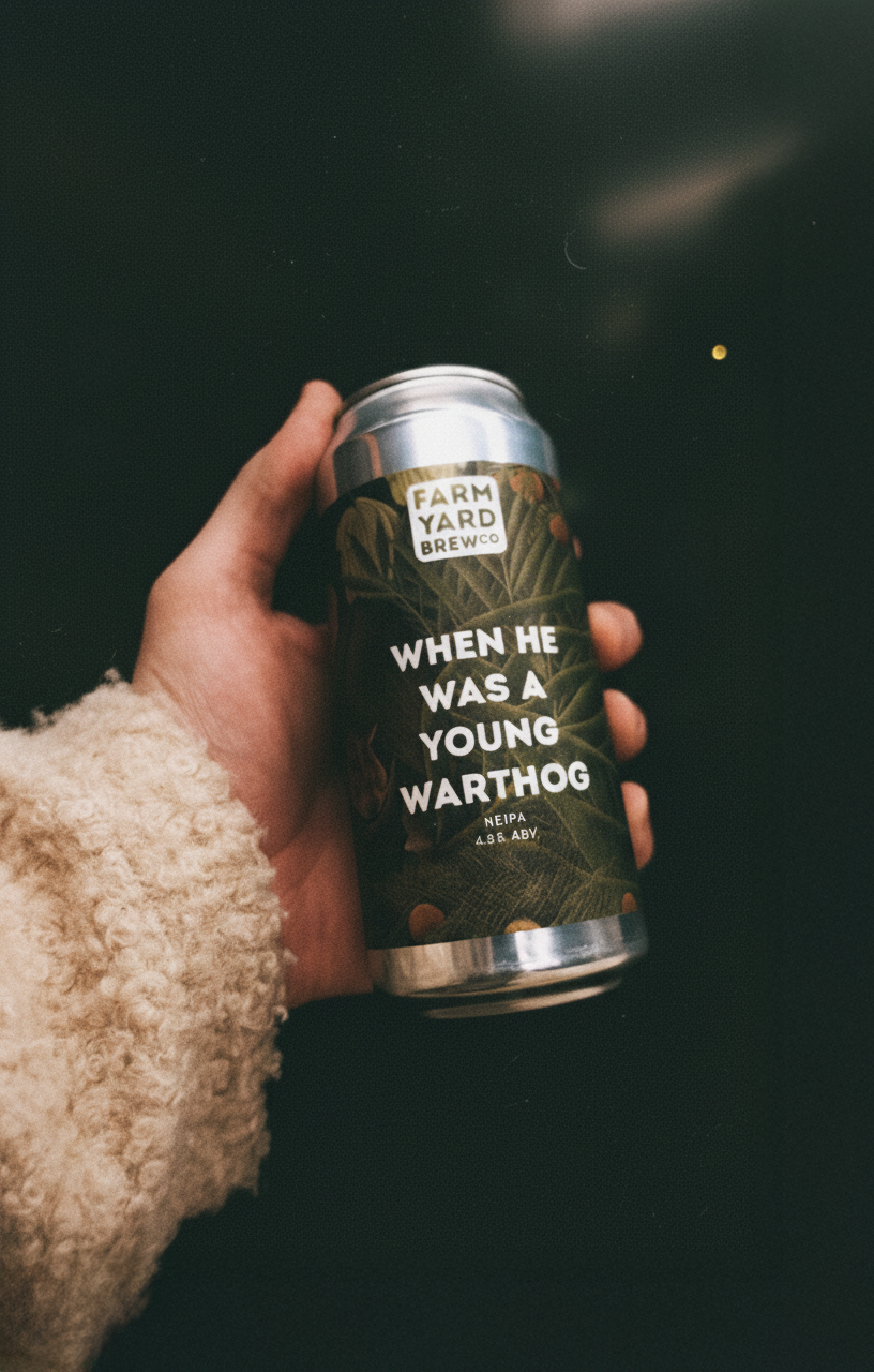 When He Was a Young Warthog - 4.8% NEIPA