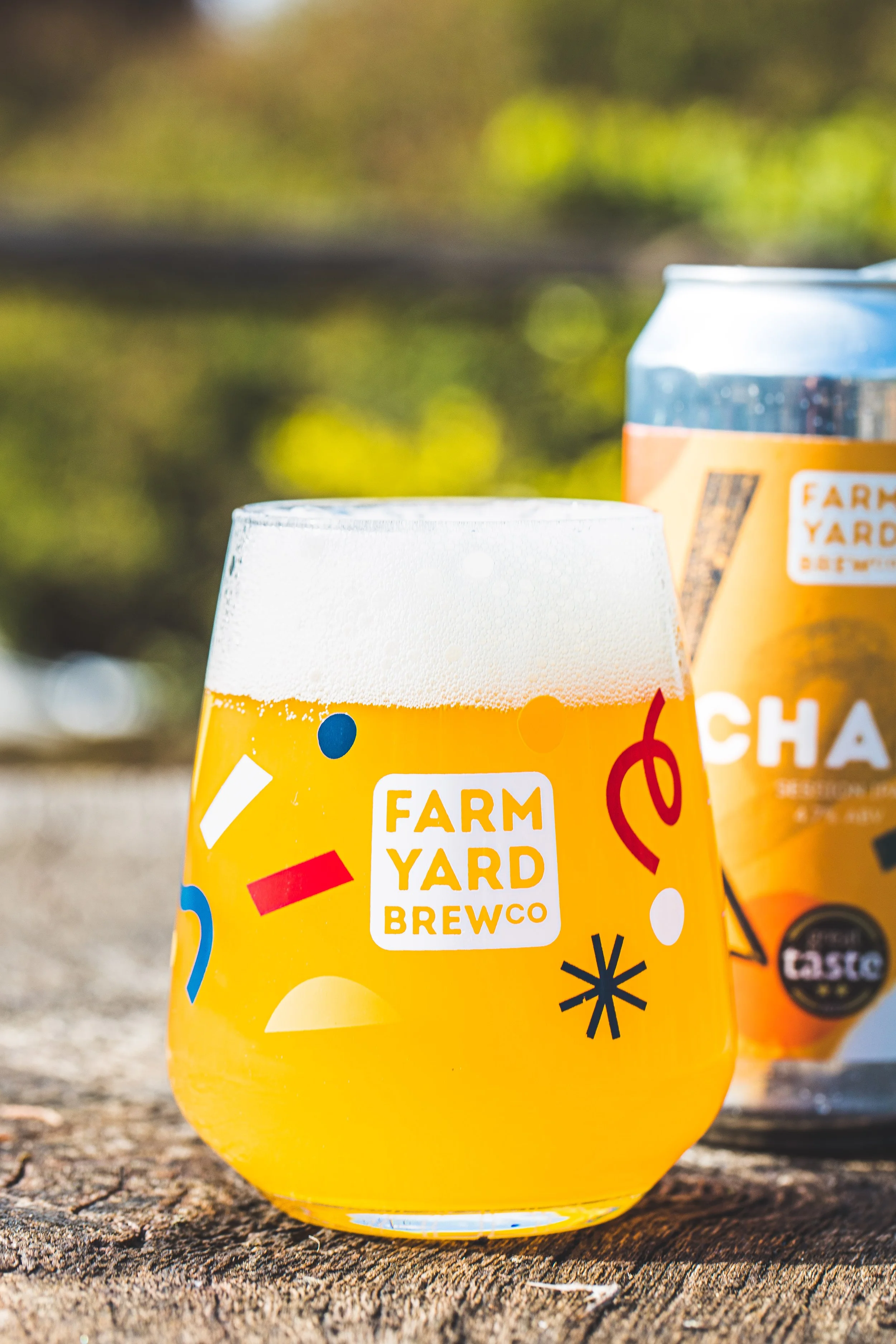 Farm Yard Brew Co Glass