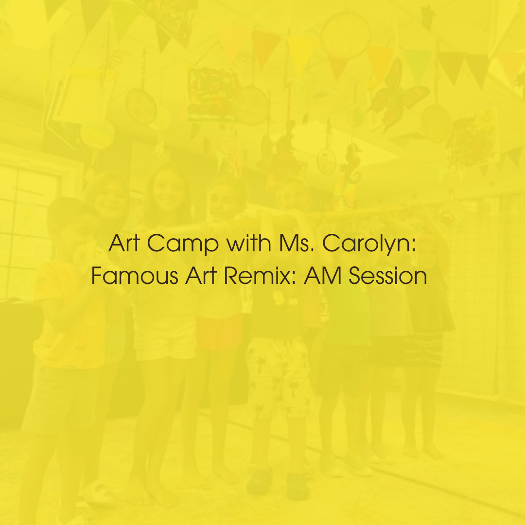Week 2: July 7-8-9:  Art Remix at the Jersey Shore (AM) Ages 6-10