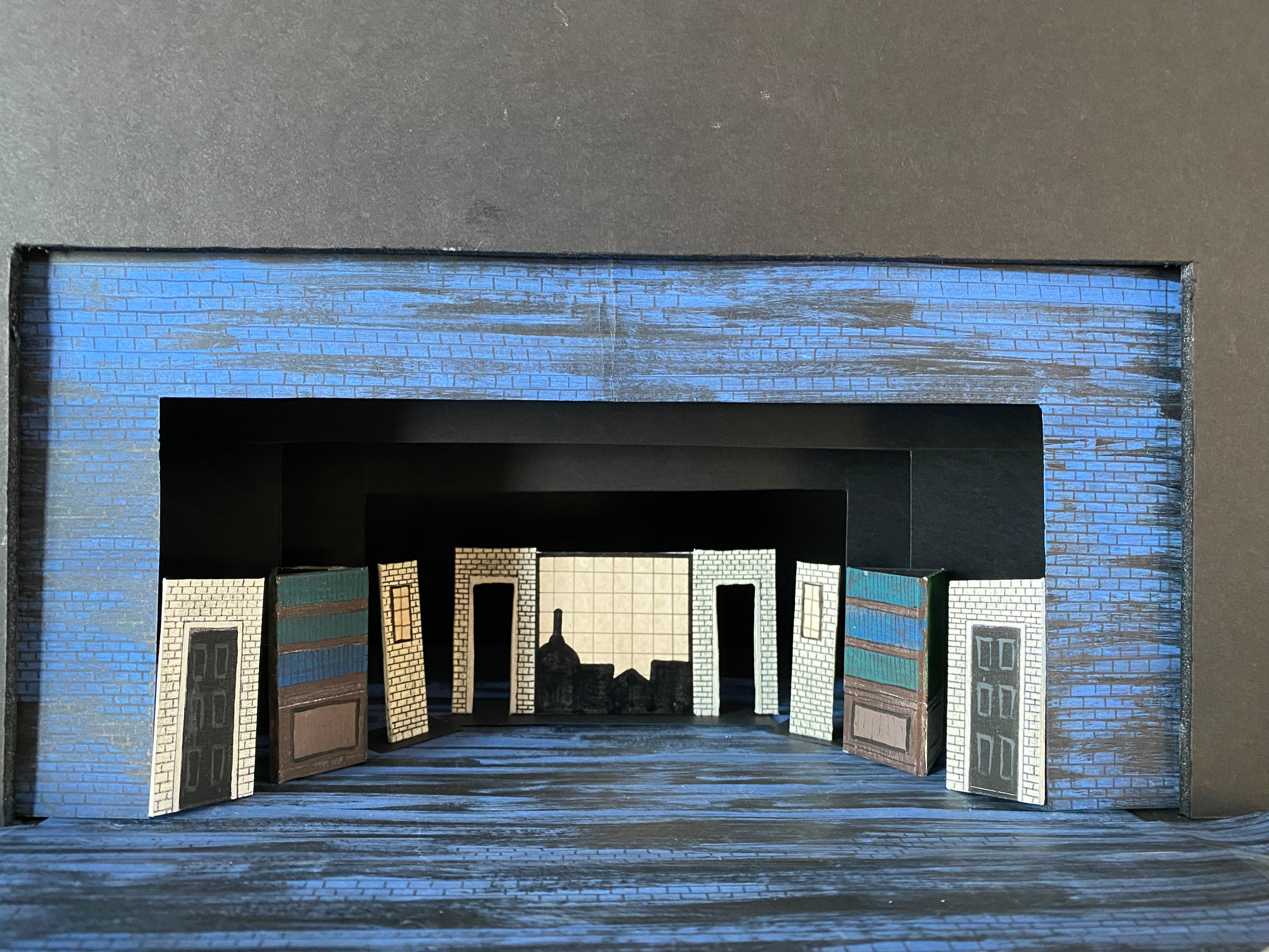 Scenic Model - Higgin's Study
"My Fair Lady"
Chippewa Falls High School
Directed & Designed By Nate Plummer