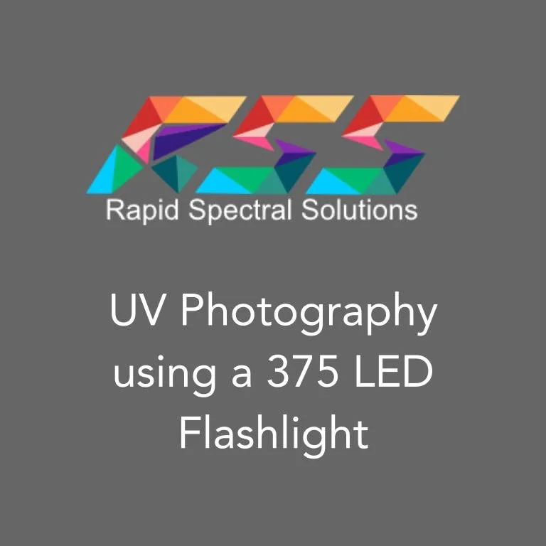 Considerations for using 365 LEDs for UV photography.