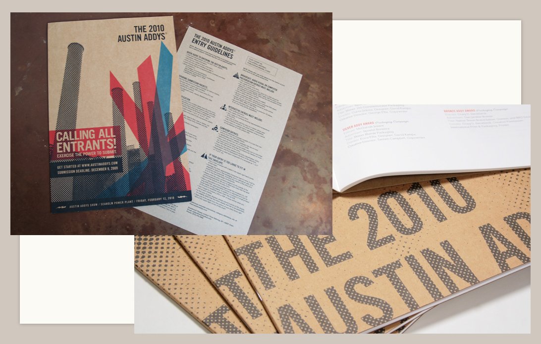 Graphic Design, Icon Design, Print Design, & Logo Design with an actual super group of Austin Designers.