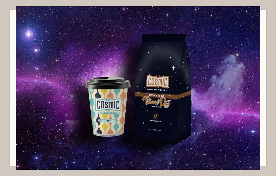 Brand Design, Menu Design, Signage, Product Design, and Merch Design.