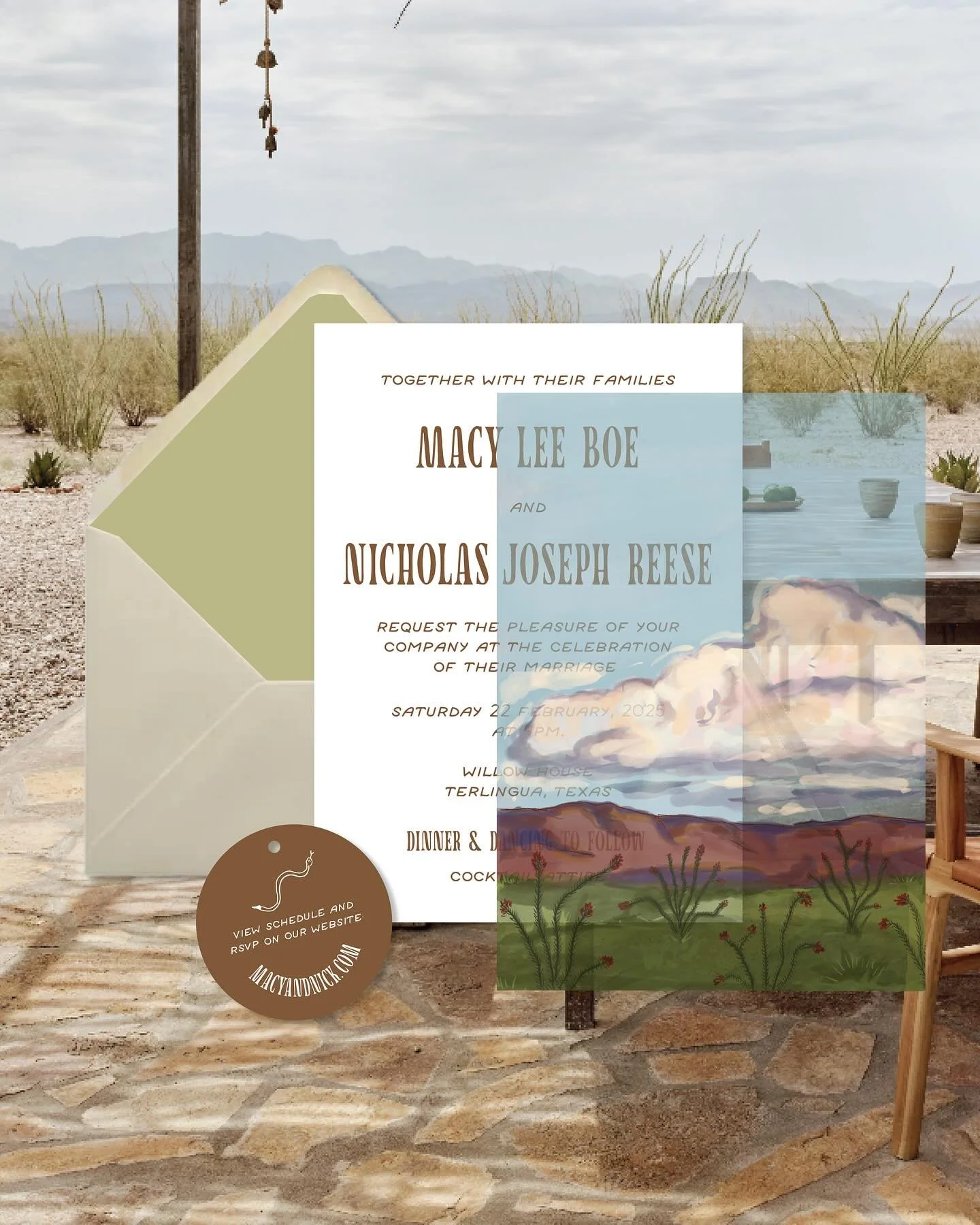 West Texas dream wedding ✨