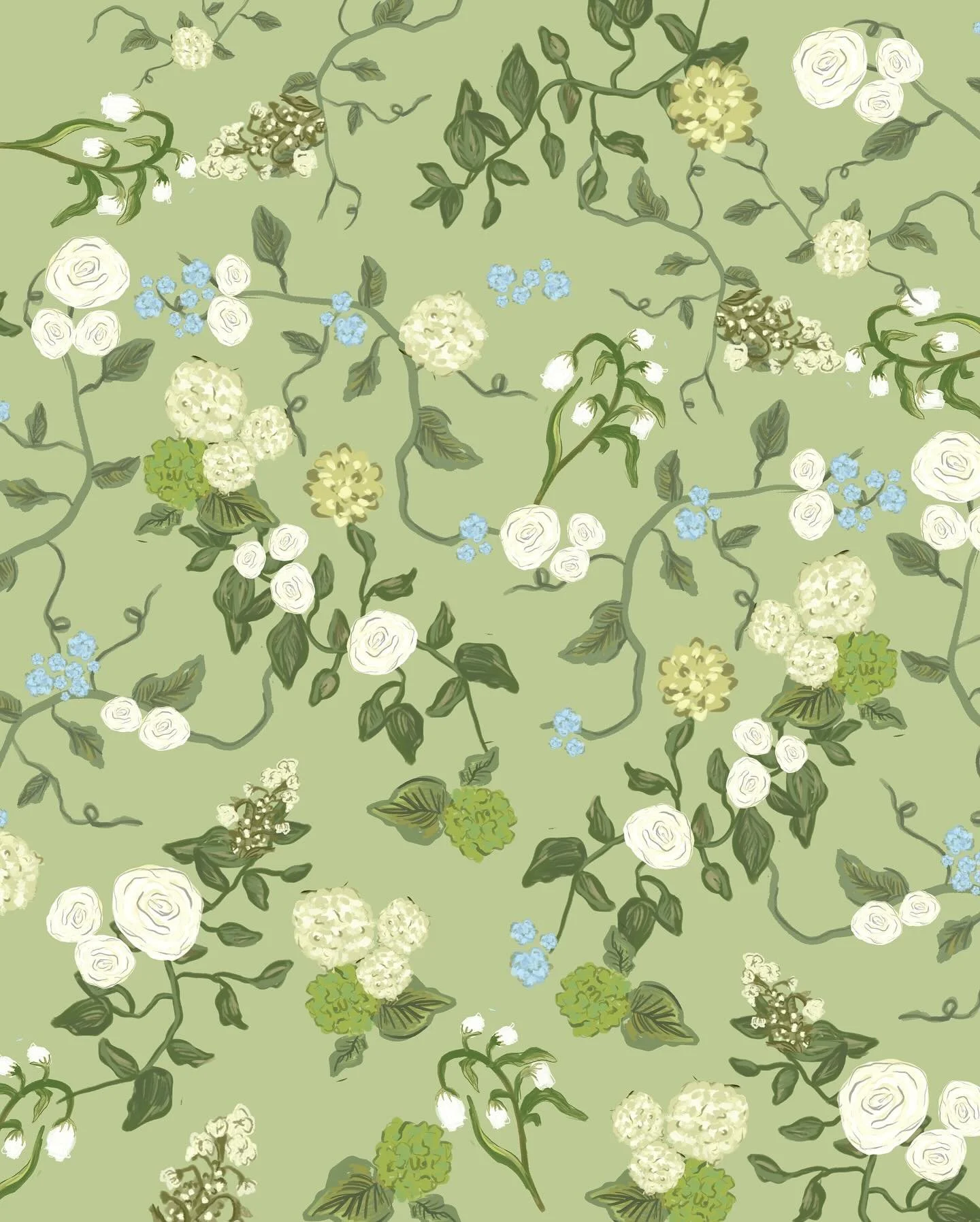 I just love making fun patterns🌱🪴🌼