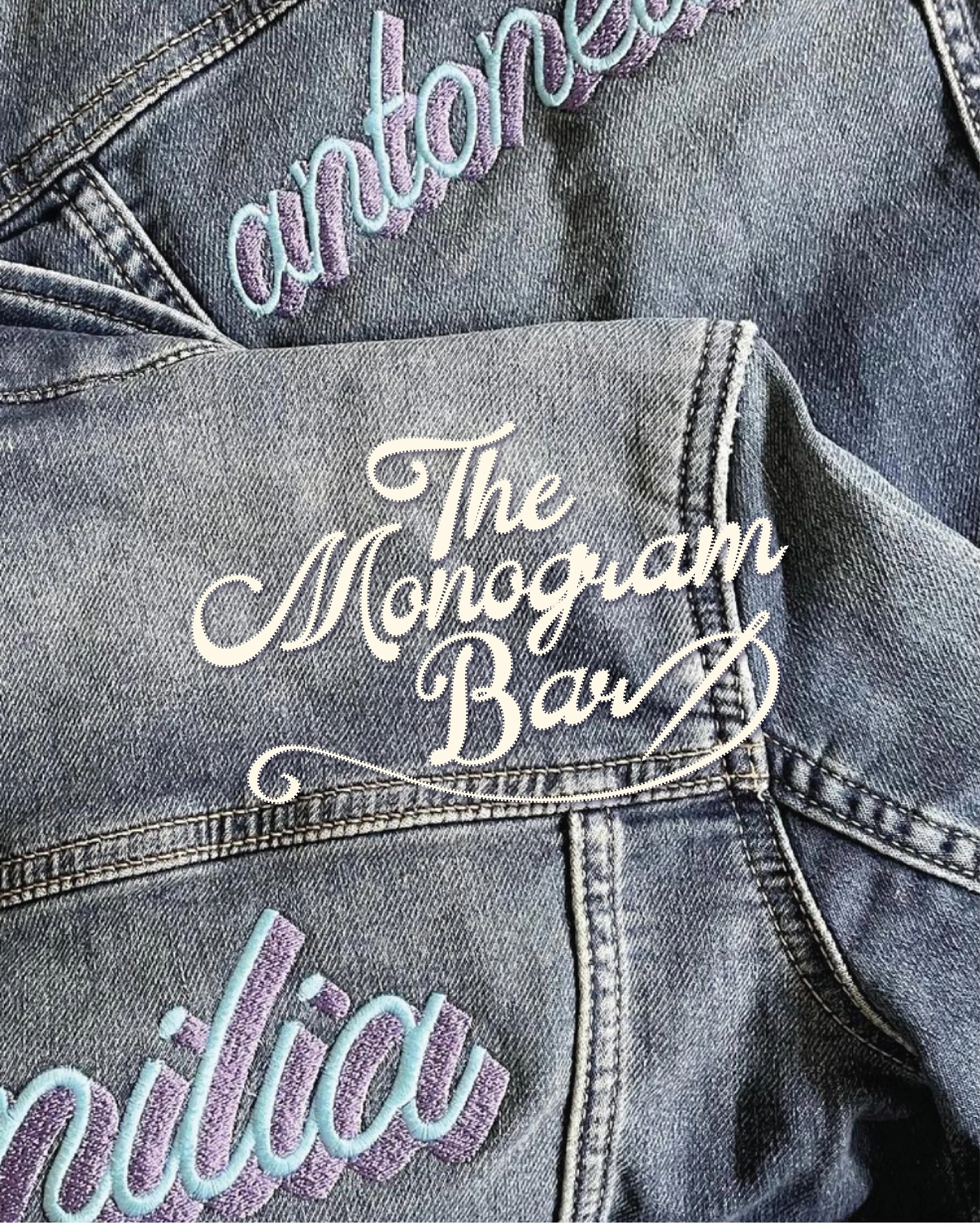 Embroidery served fresh🍸🪡🧵
A little brand refresh for @the.monogram.bar &amp; @jimena_mcb