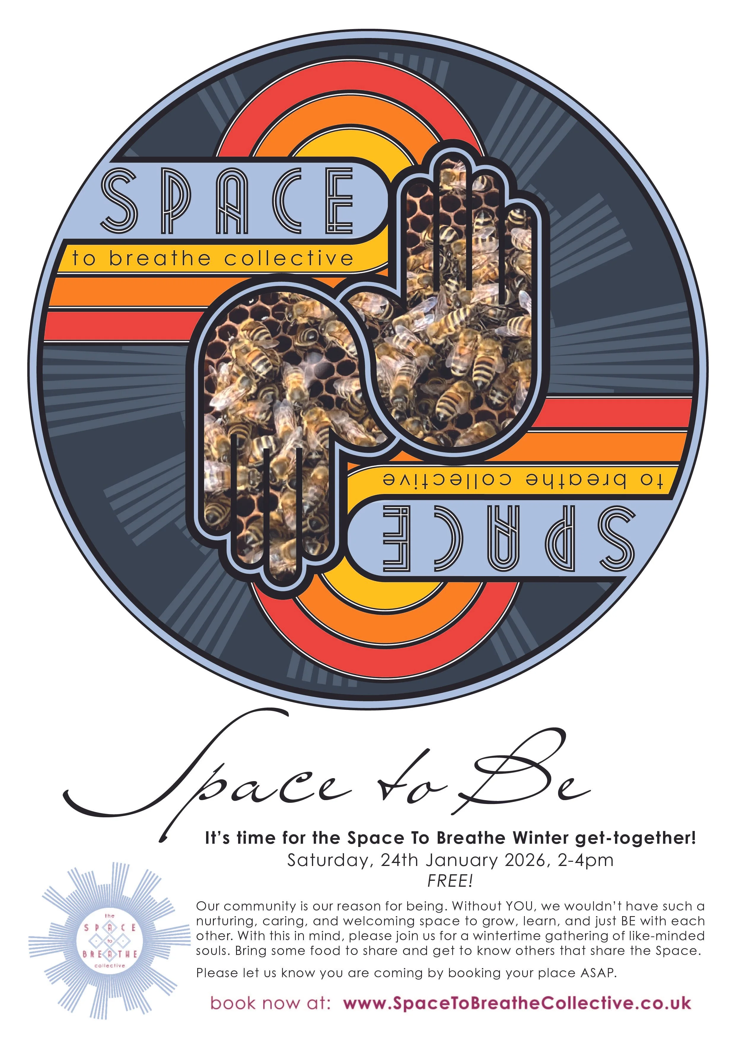 Saturday 24th January - Space To Be - Get Together
