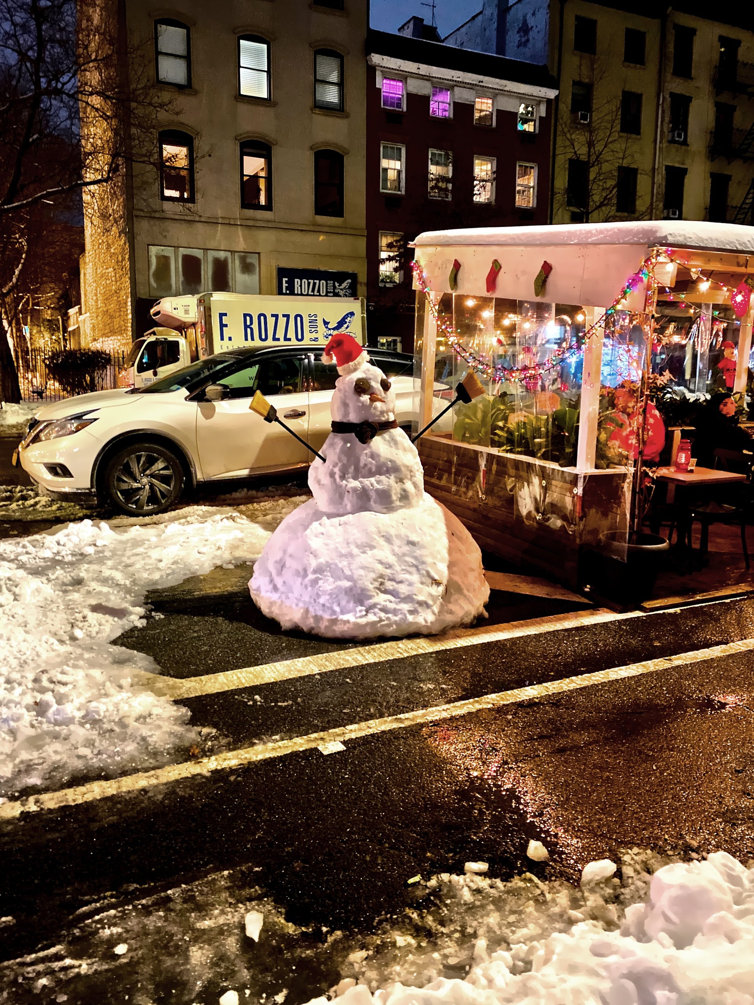  City snowman 