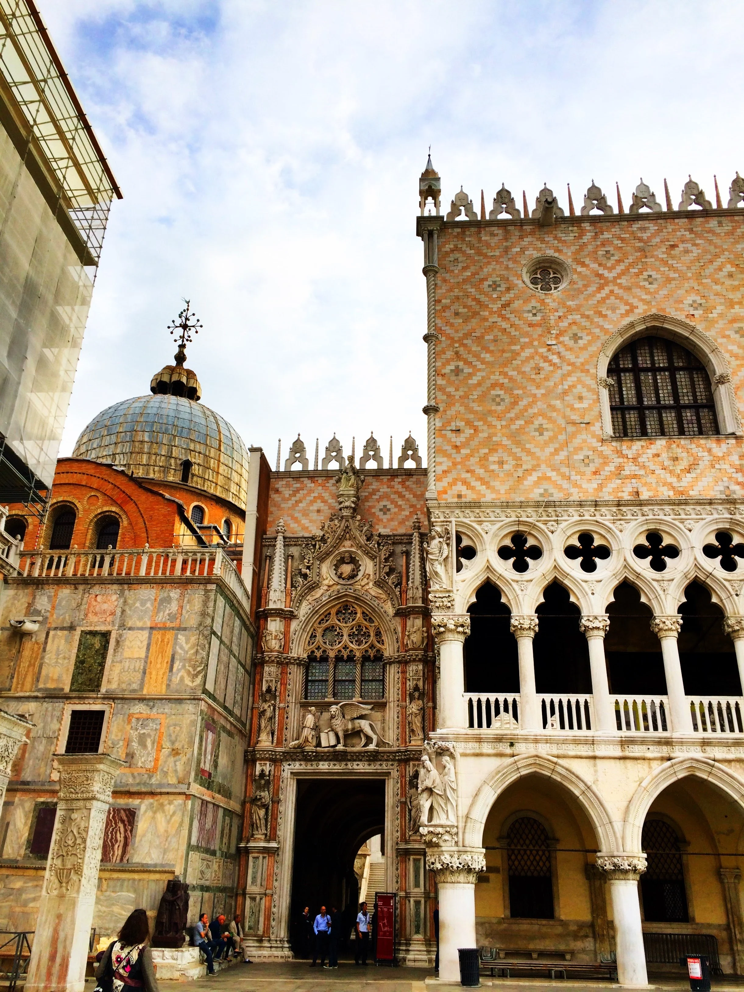  An entrance to St Mark’s Basilica 