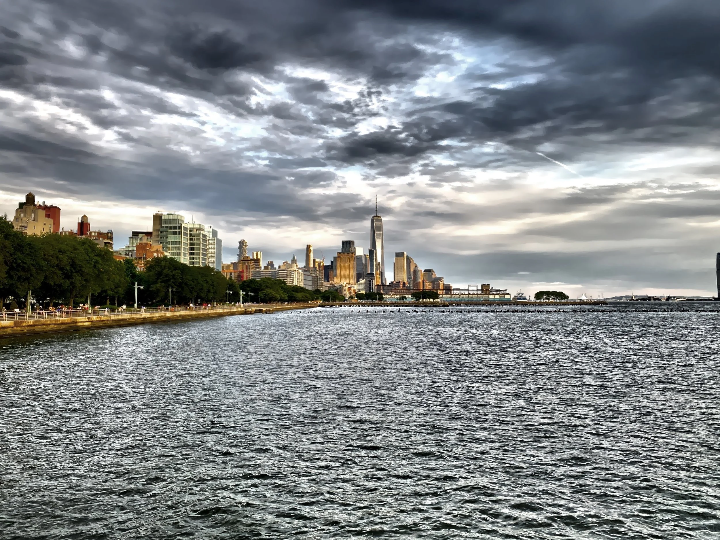 Looking downtown from Little Island 
