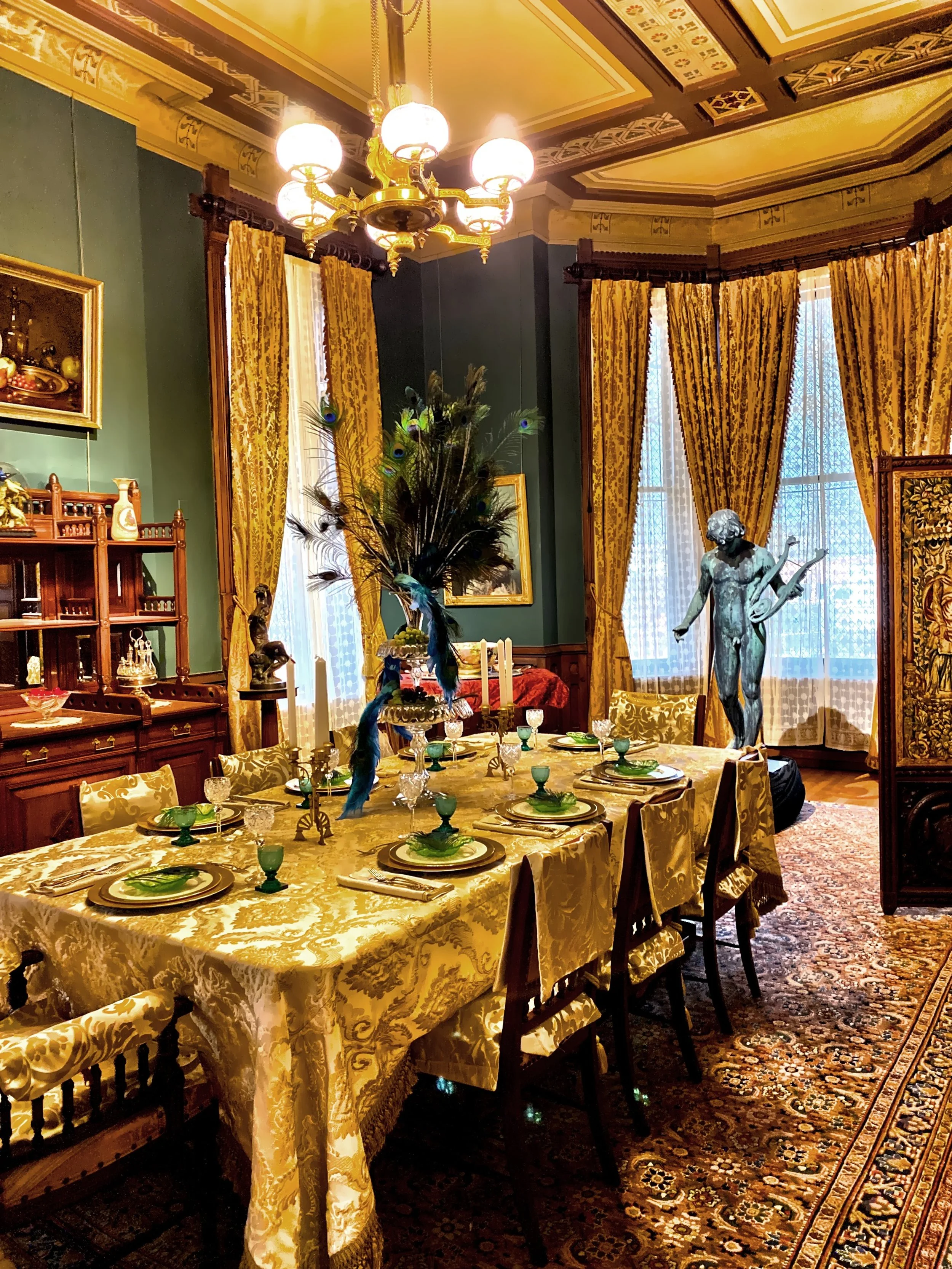  The dining room 
