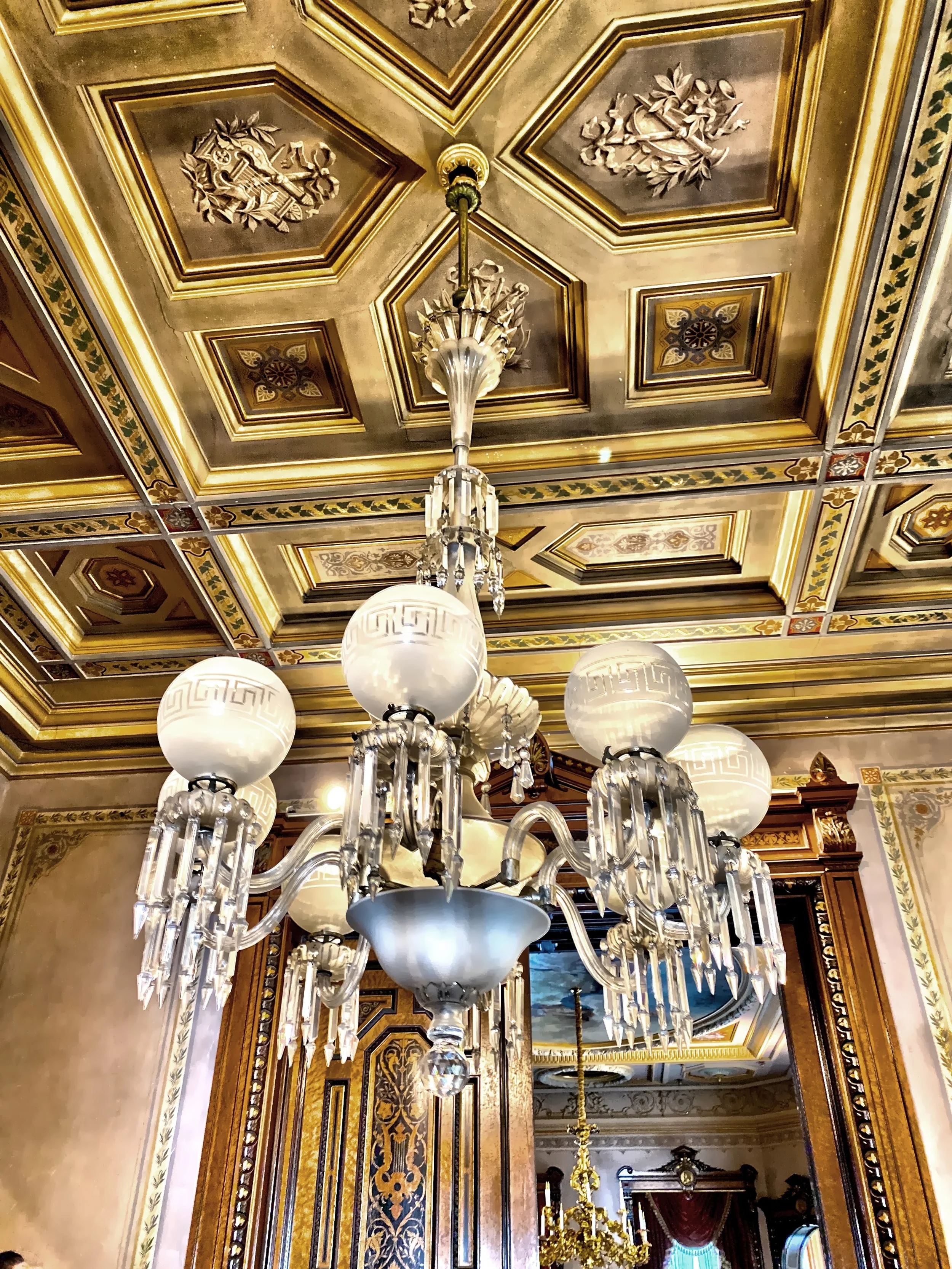  The Music Room elaborate ceiling and lighting 