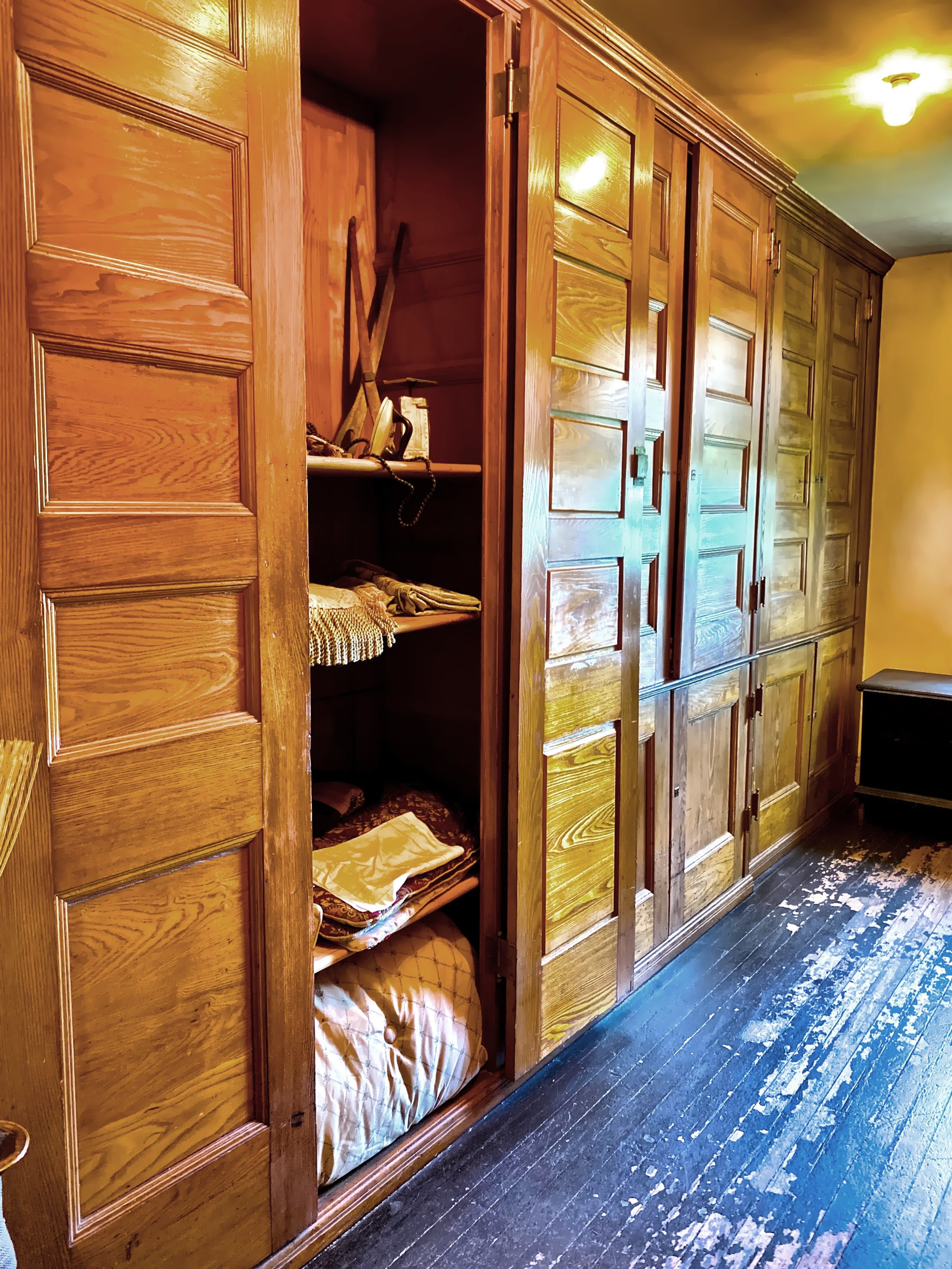  Second floor linen closet 