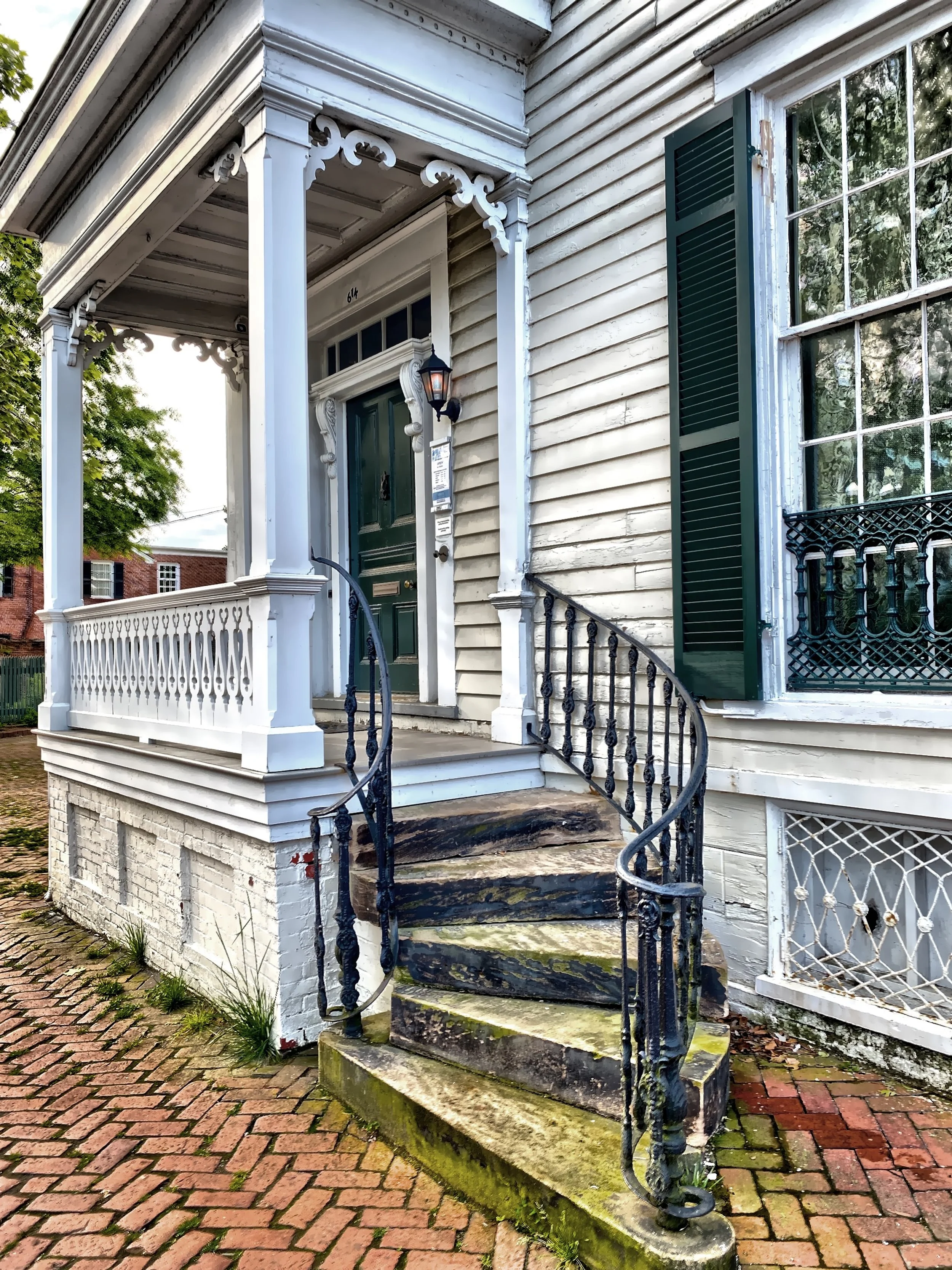  The front entrance  