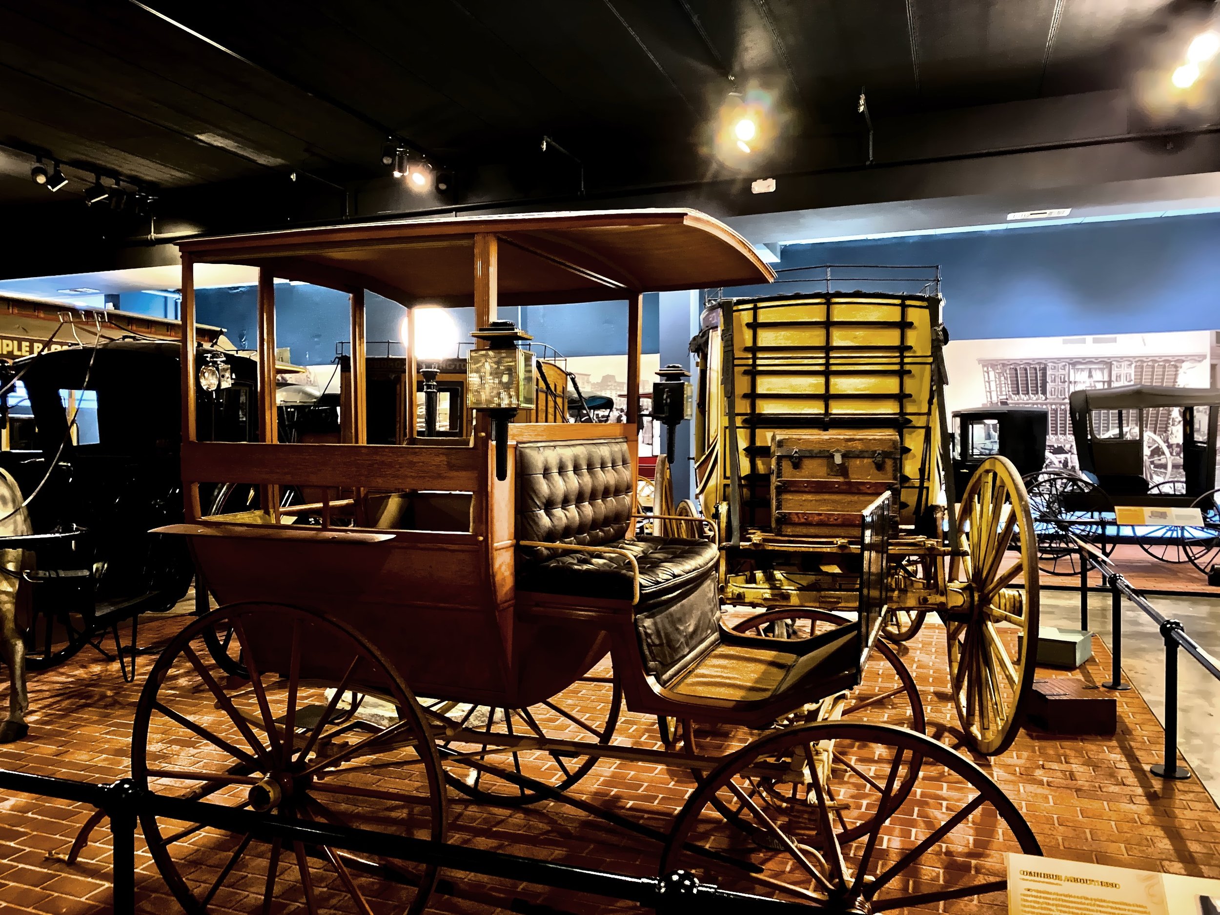  This carriage collection, comprised of nearly 200 horse-drawn vehicles, is internationally renowned 