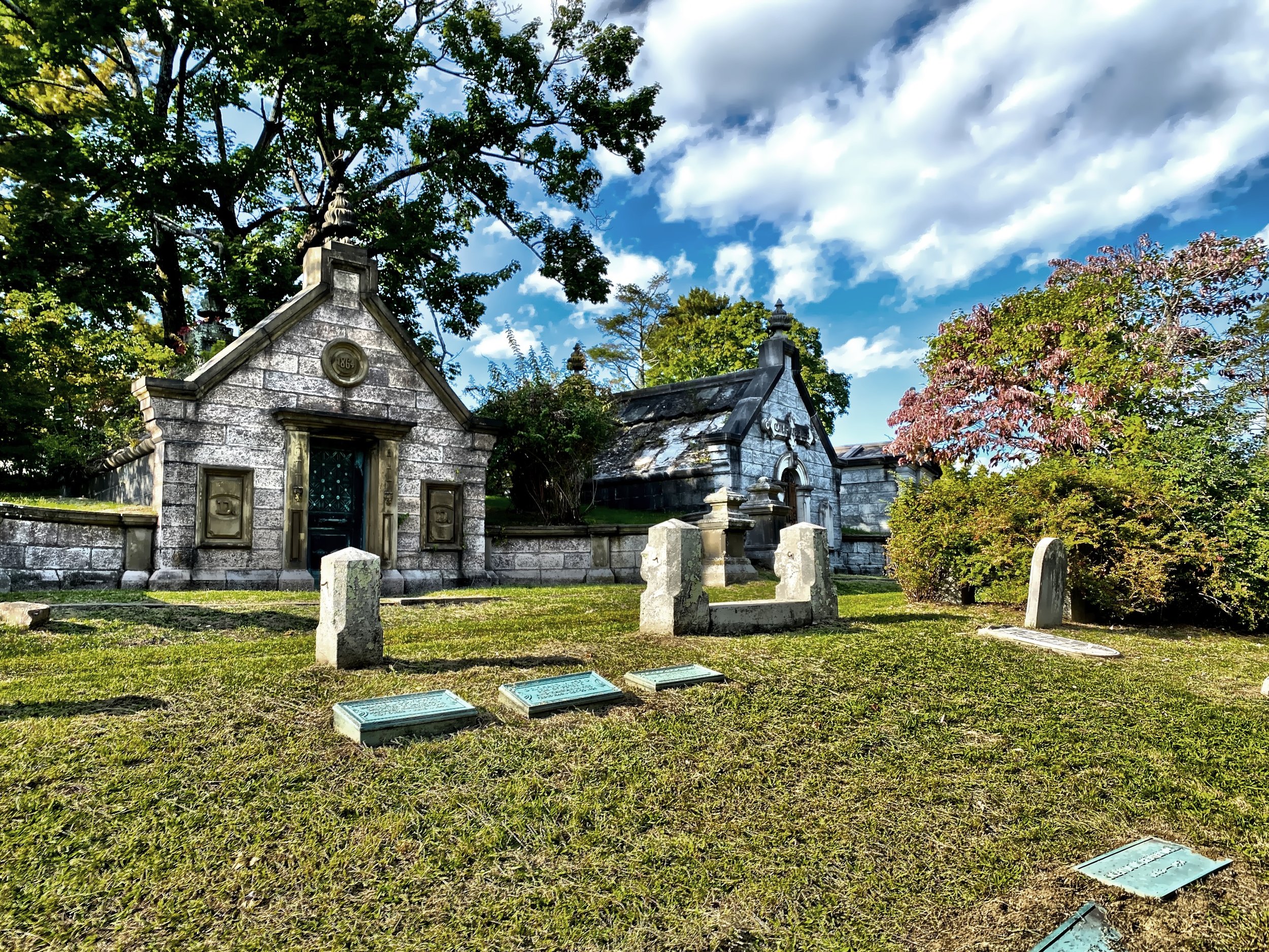  The cemetery was the location of the Ramones’ music video “Pet Cemetery” 