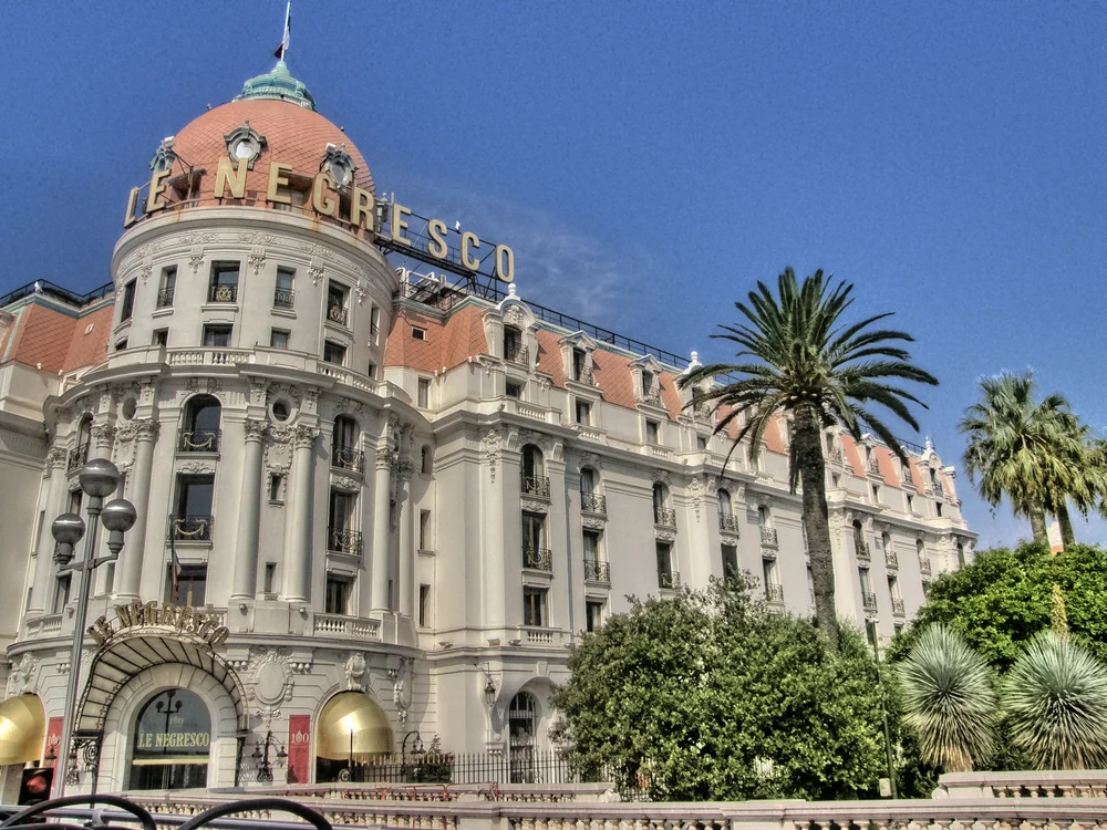  The century-old pink domed Hotel Negresco  