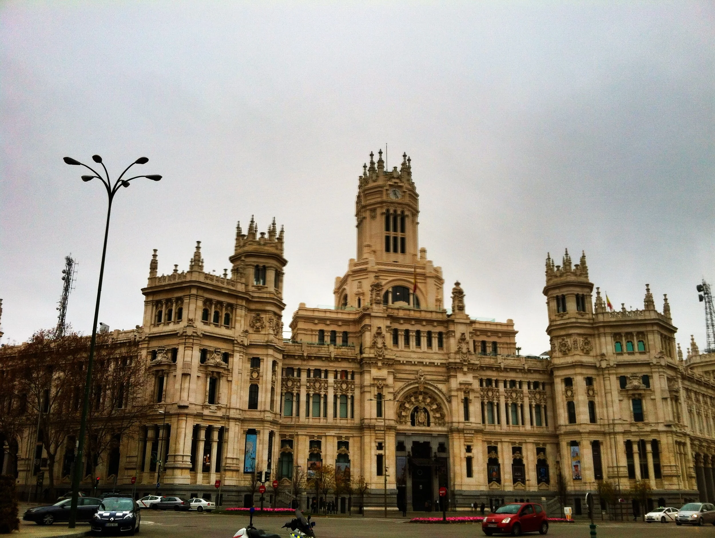  Cibeles Palace took twelve years to build, and was completed in 1919 