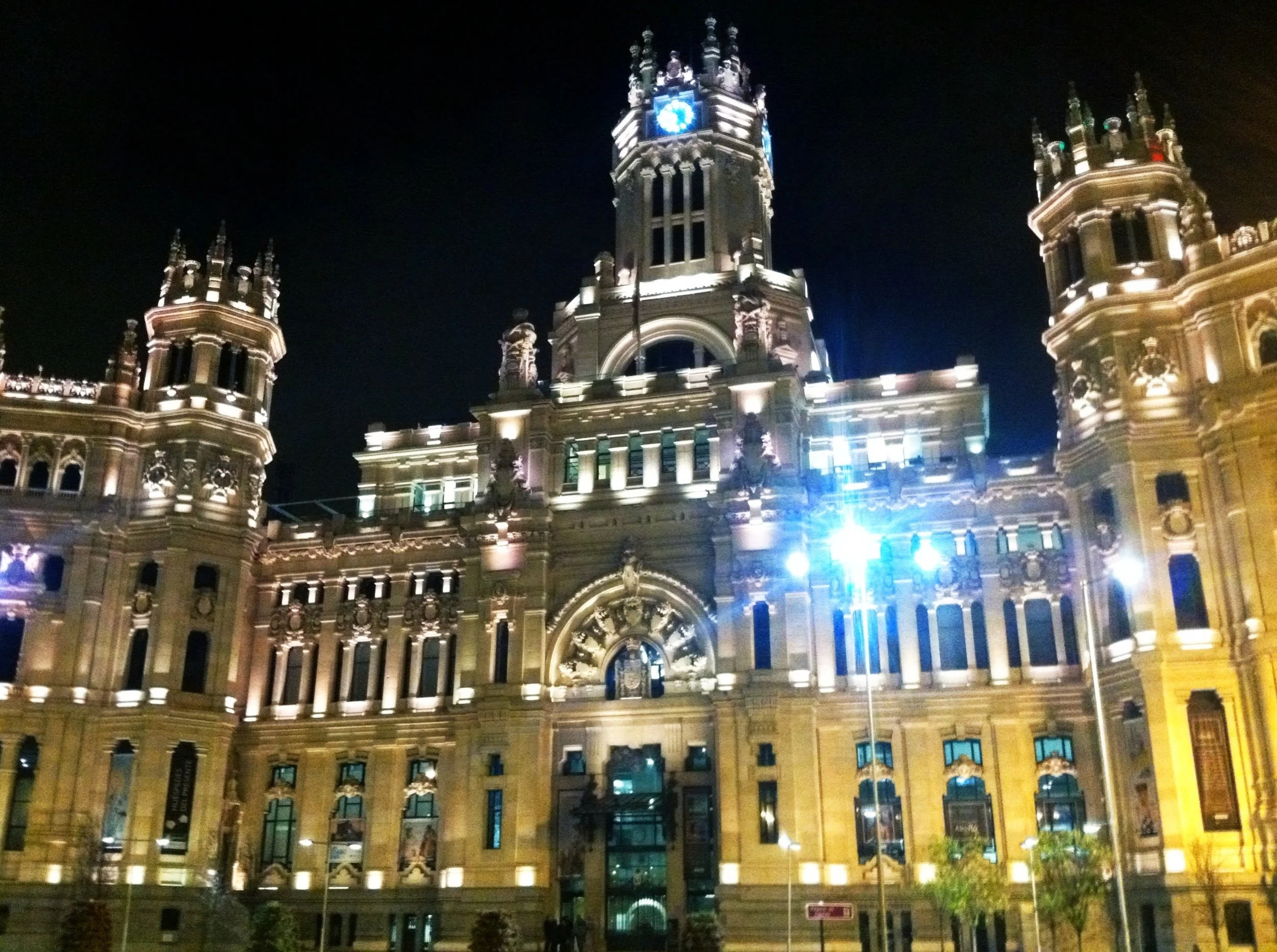  Cibeles Palace at night 