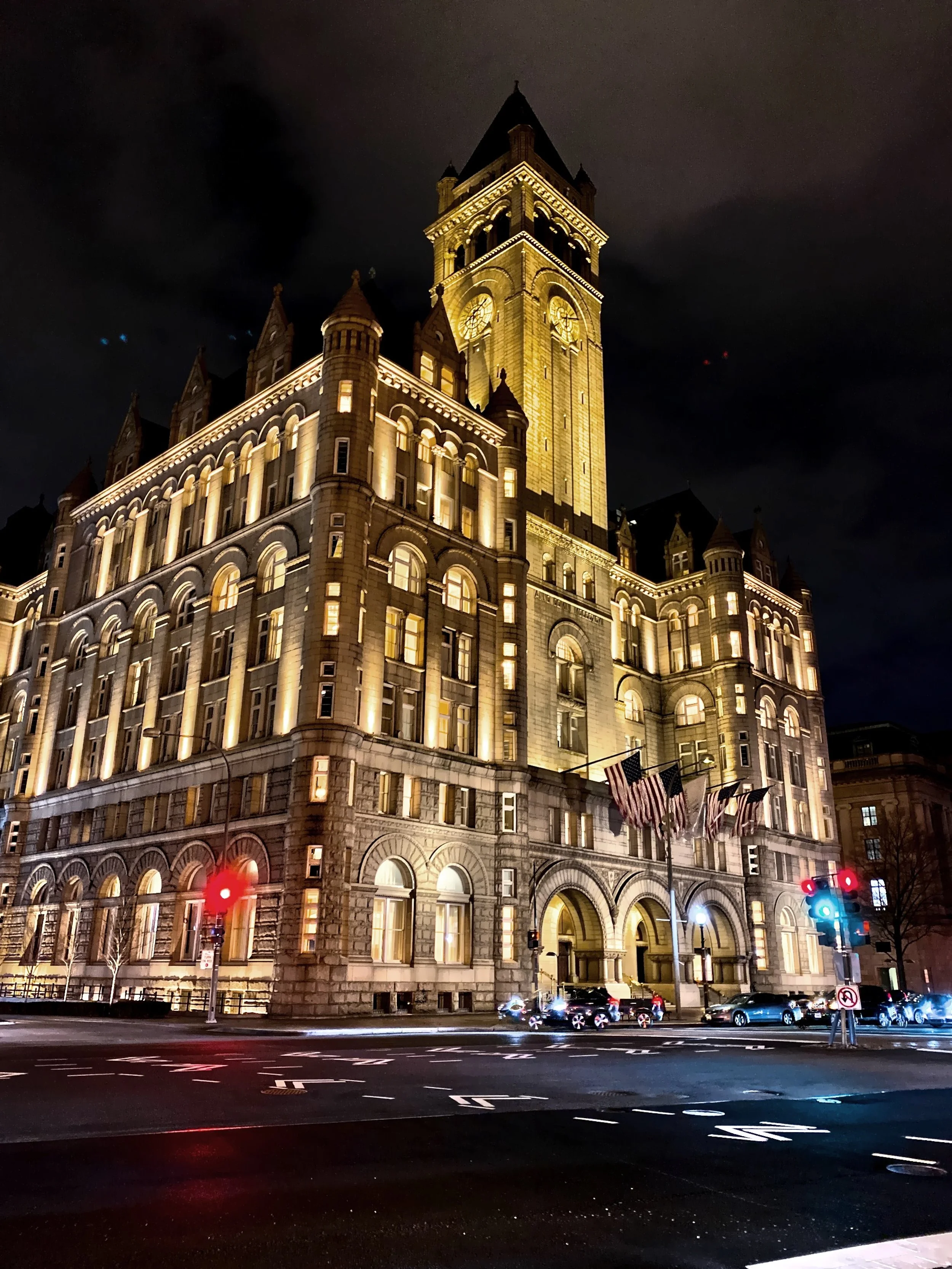  The Old Post Office and Clock Tower was built in 1899 and is now the Waldorf Astoria Hotel 