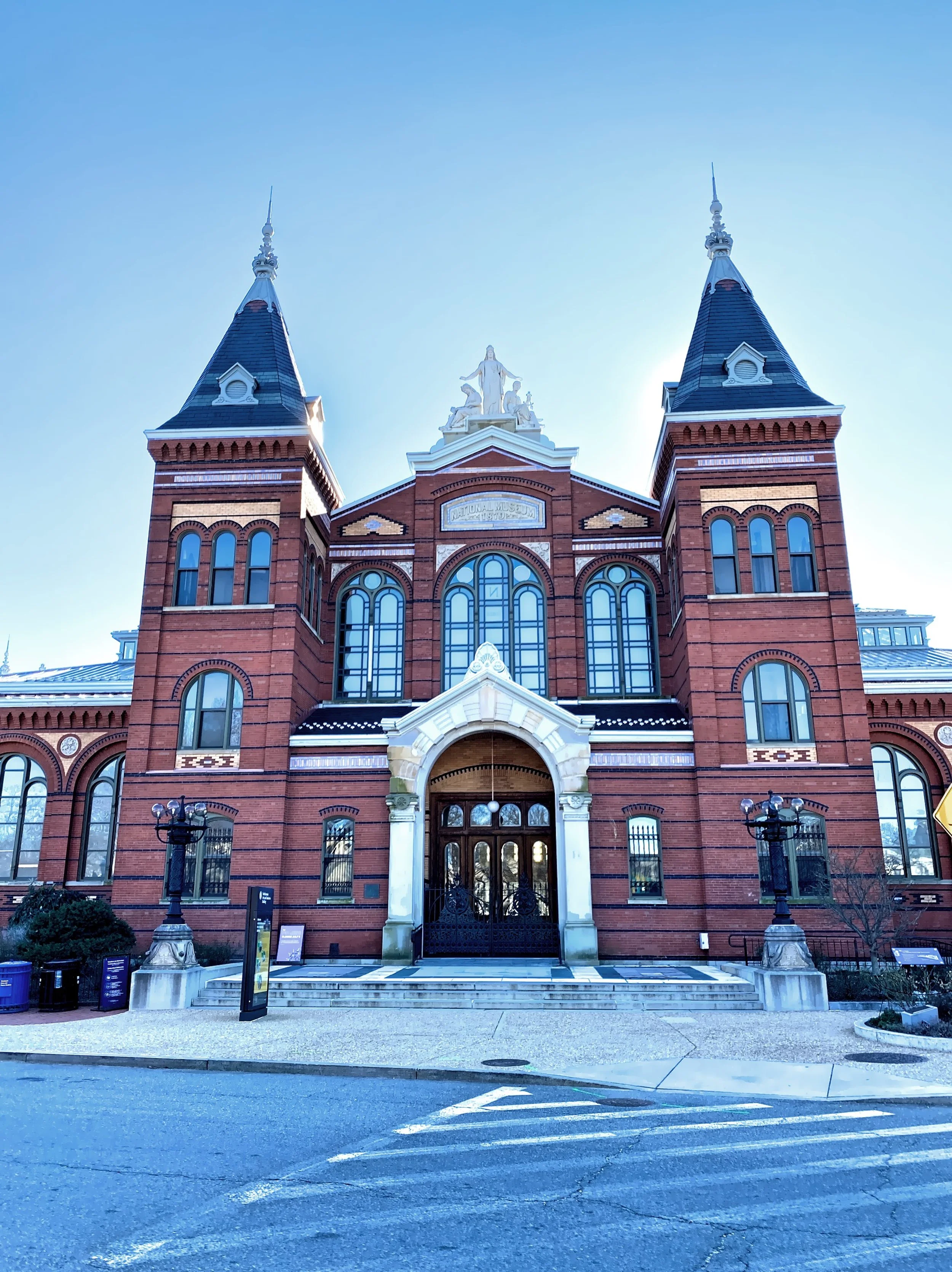  The Smithsonian Arts + Industries Building is the Smithsonian’s second oldest building opened in 1881. 
