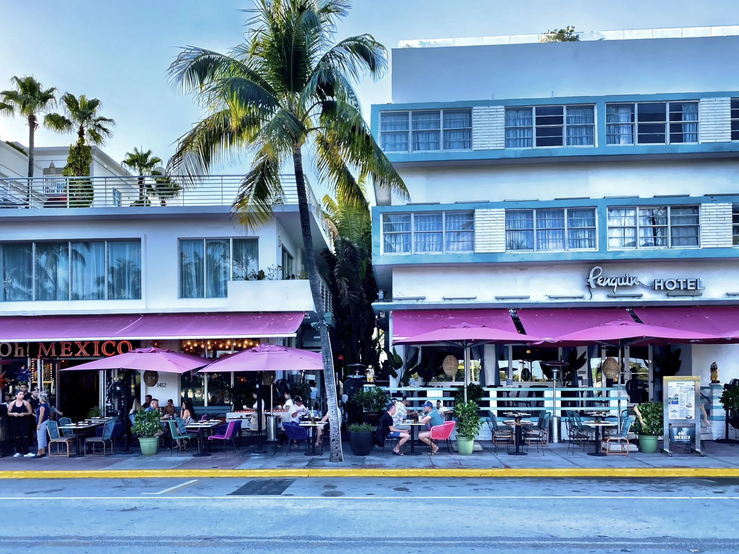  The Penguin Hotel at 1418 Ocean Drive was designed by Henry Hohauser in 1948 