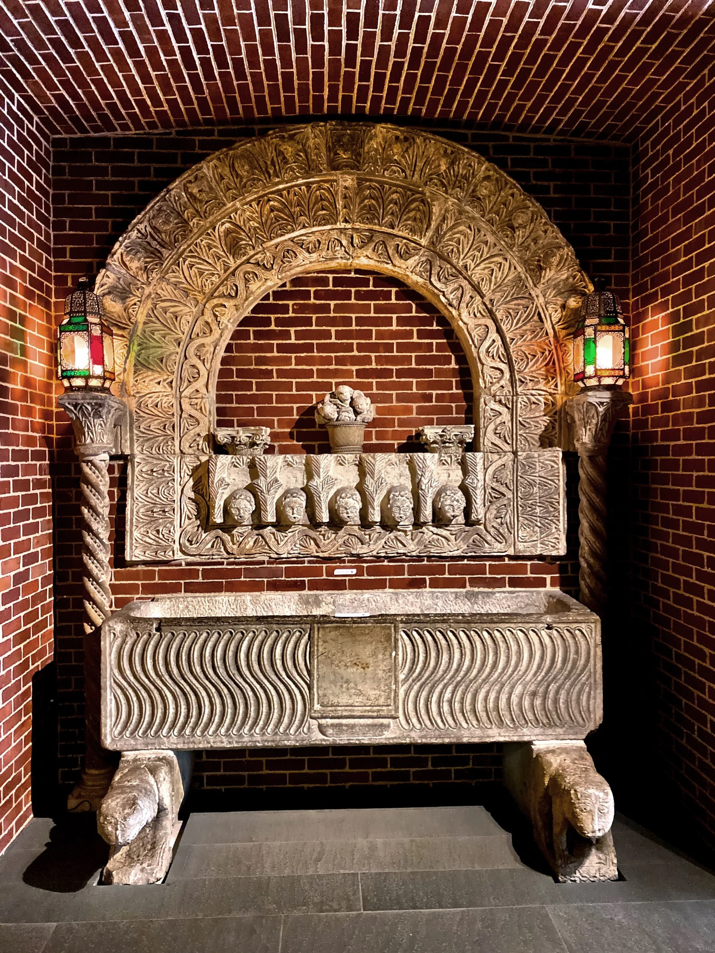  In the East Cloister 