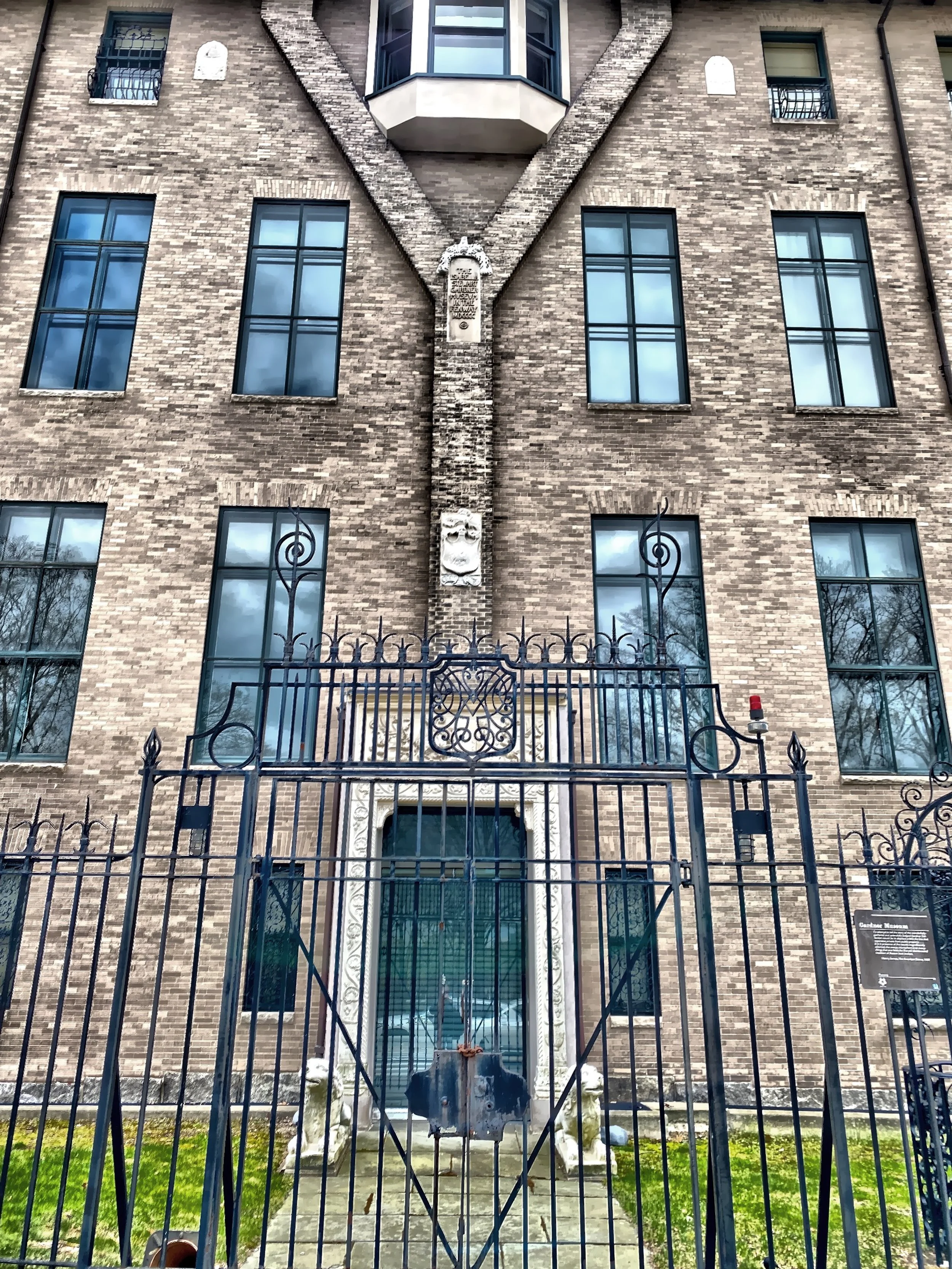  The front facade of the building.  Gardner would use the fourth floor of the building as her own residence. 