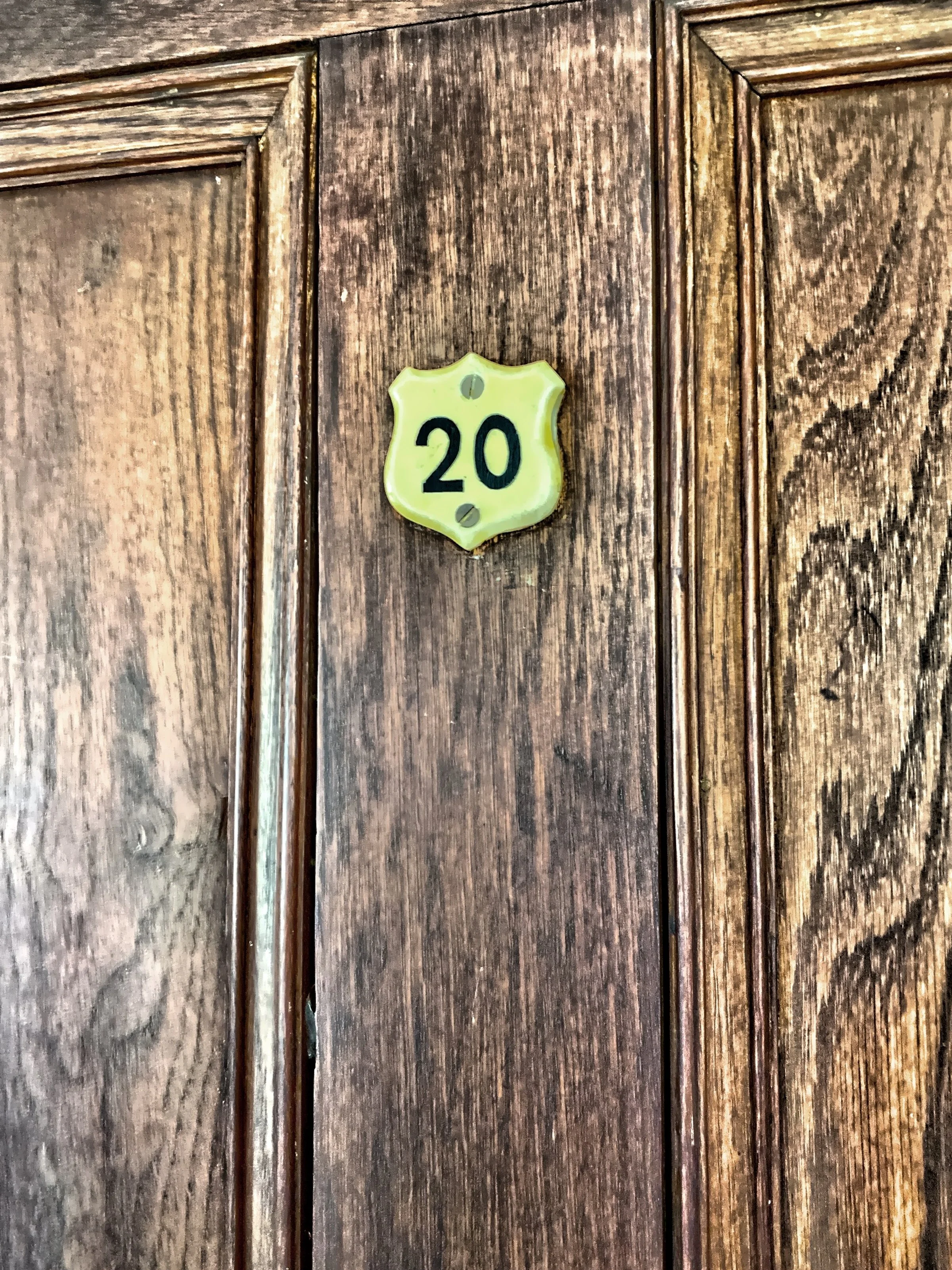  There are a few guest rooms setup to show how it was when the club operated.  This was the room of American financier, banker and railroad magnate Harry Bowly Hollins.   