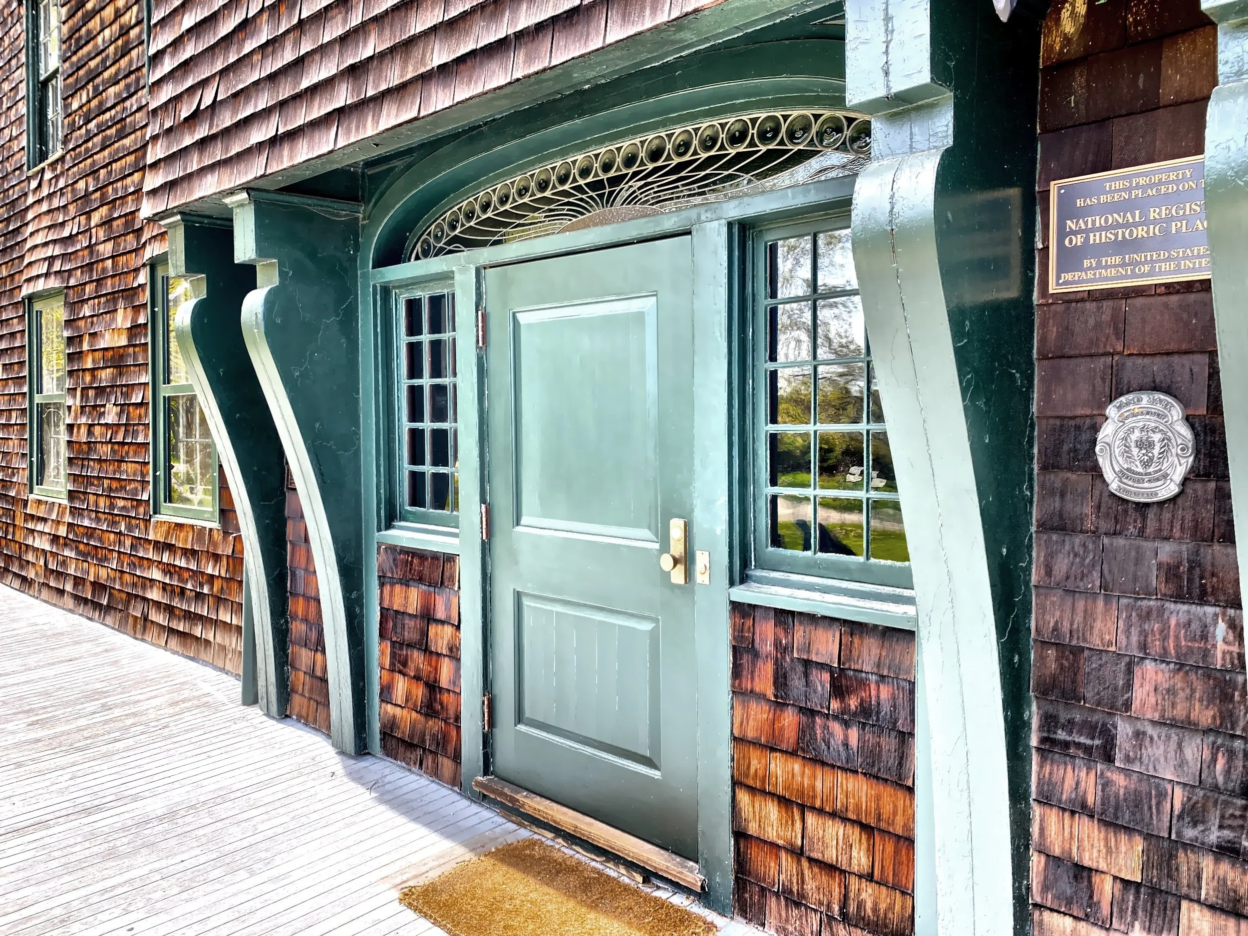  The original main entrance of the club house 