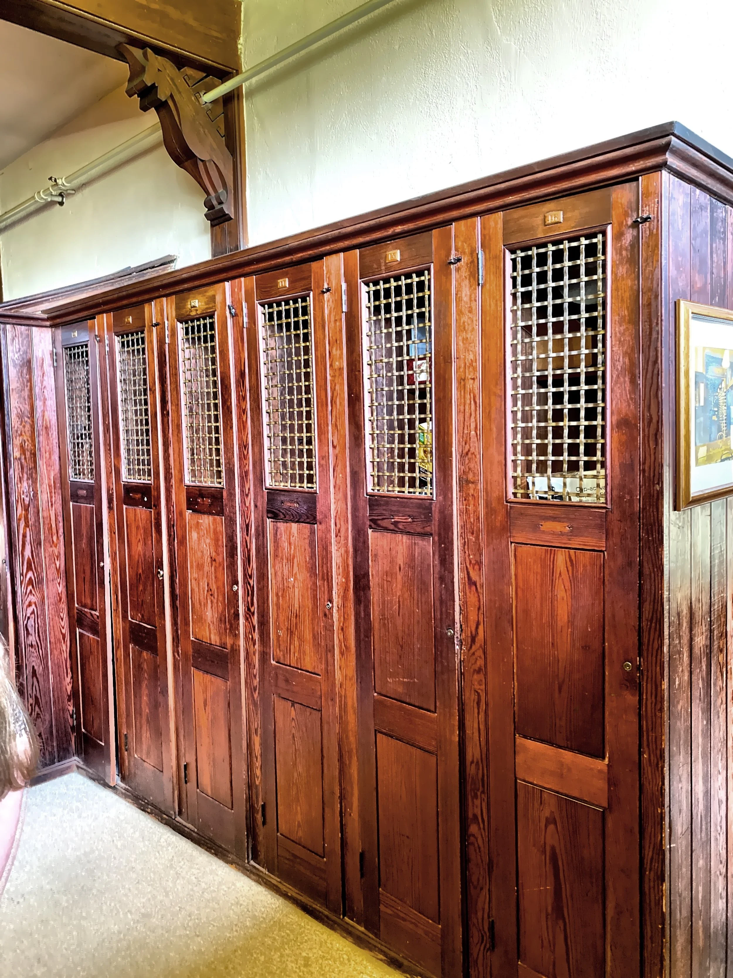  More of the. lockers 