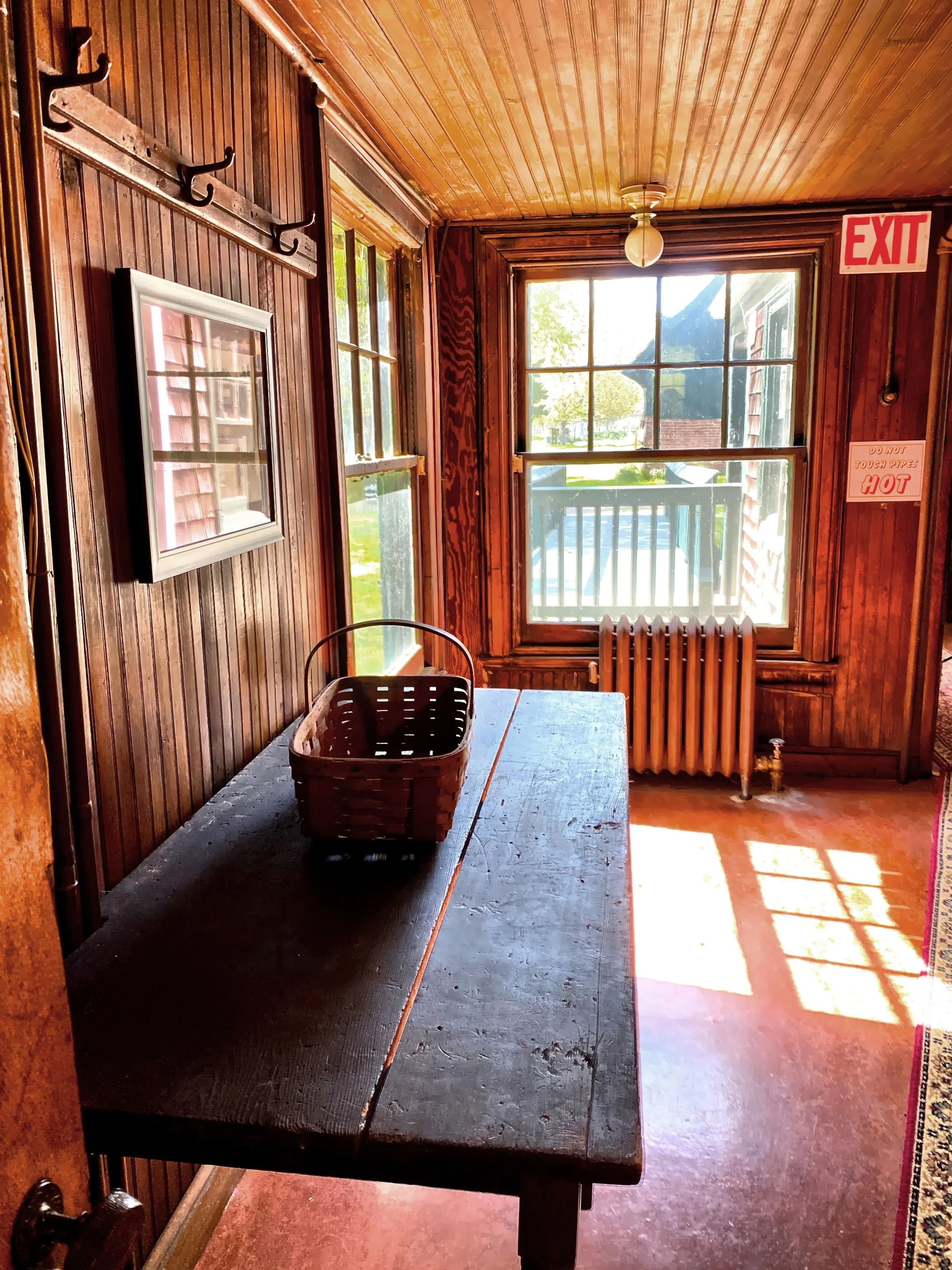  This room would be manned at all time.  It contained the call bell system for the entire building. 