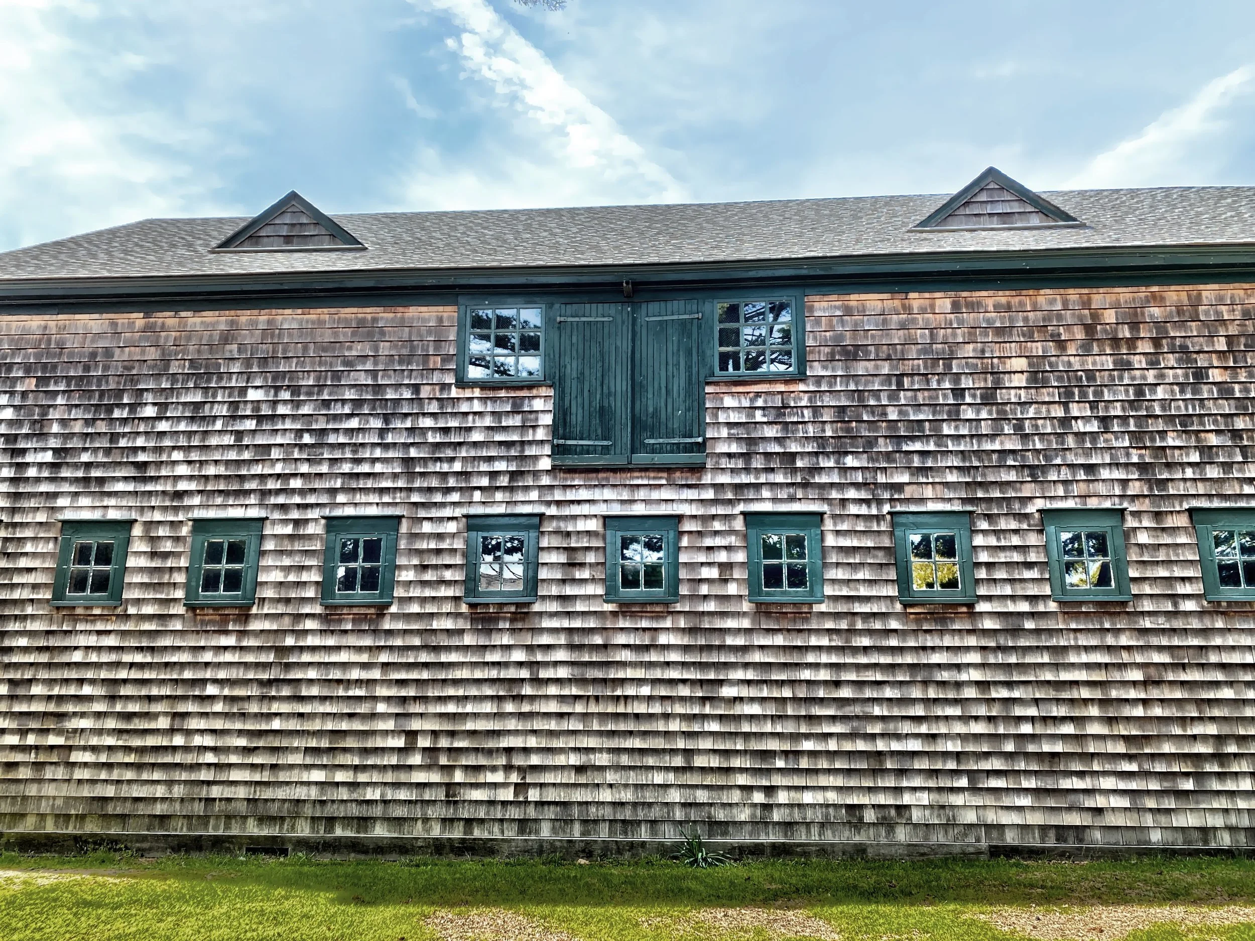  These are the stables where the member’s horses and carriages were kept during their visits.  Some rode or drove their own horse and carriage to the Club while others took the train from New York City to the Club’s (members only) whistle or flag sto