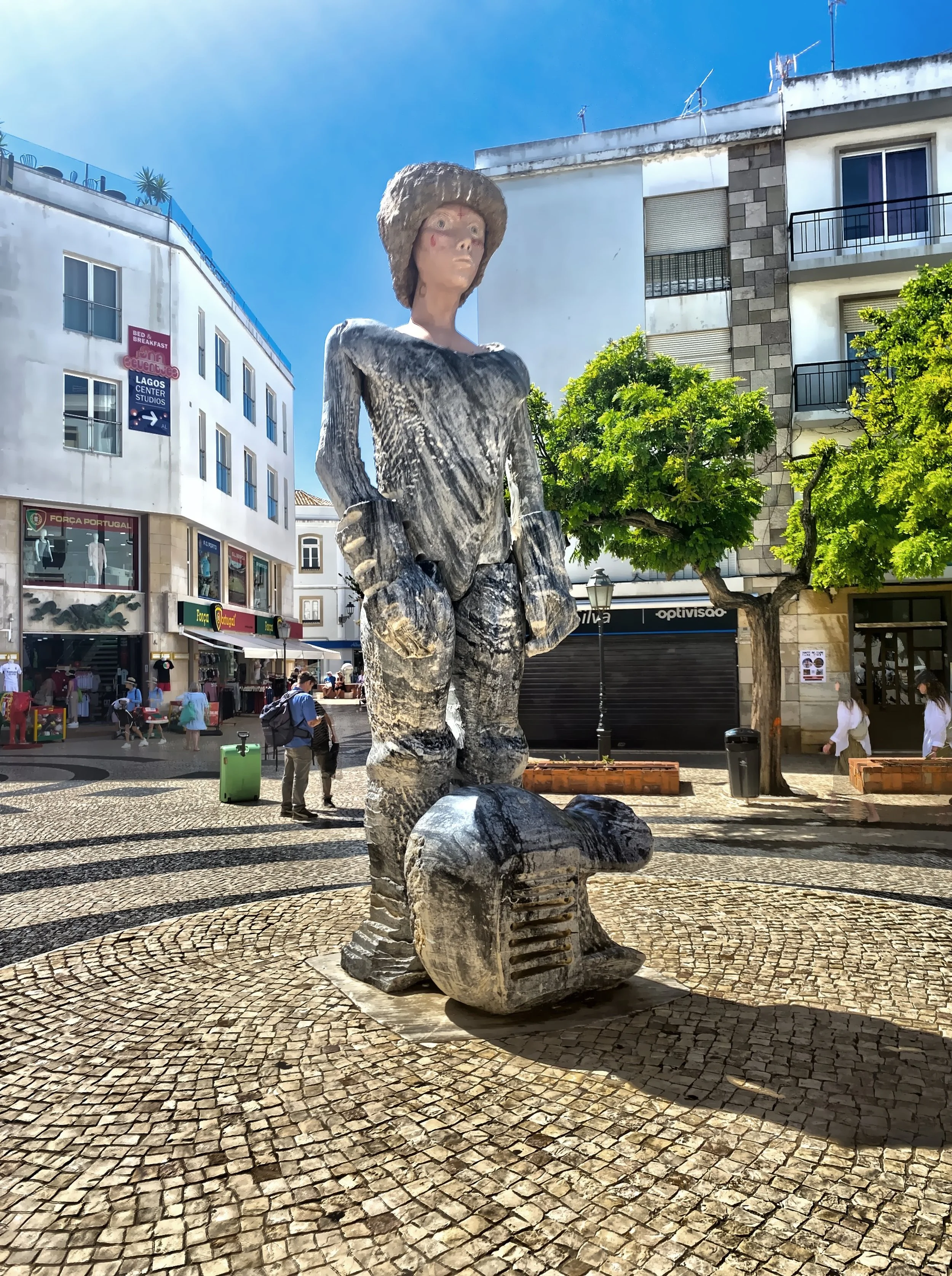  The statue of Sebastian 