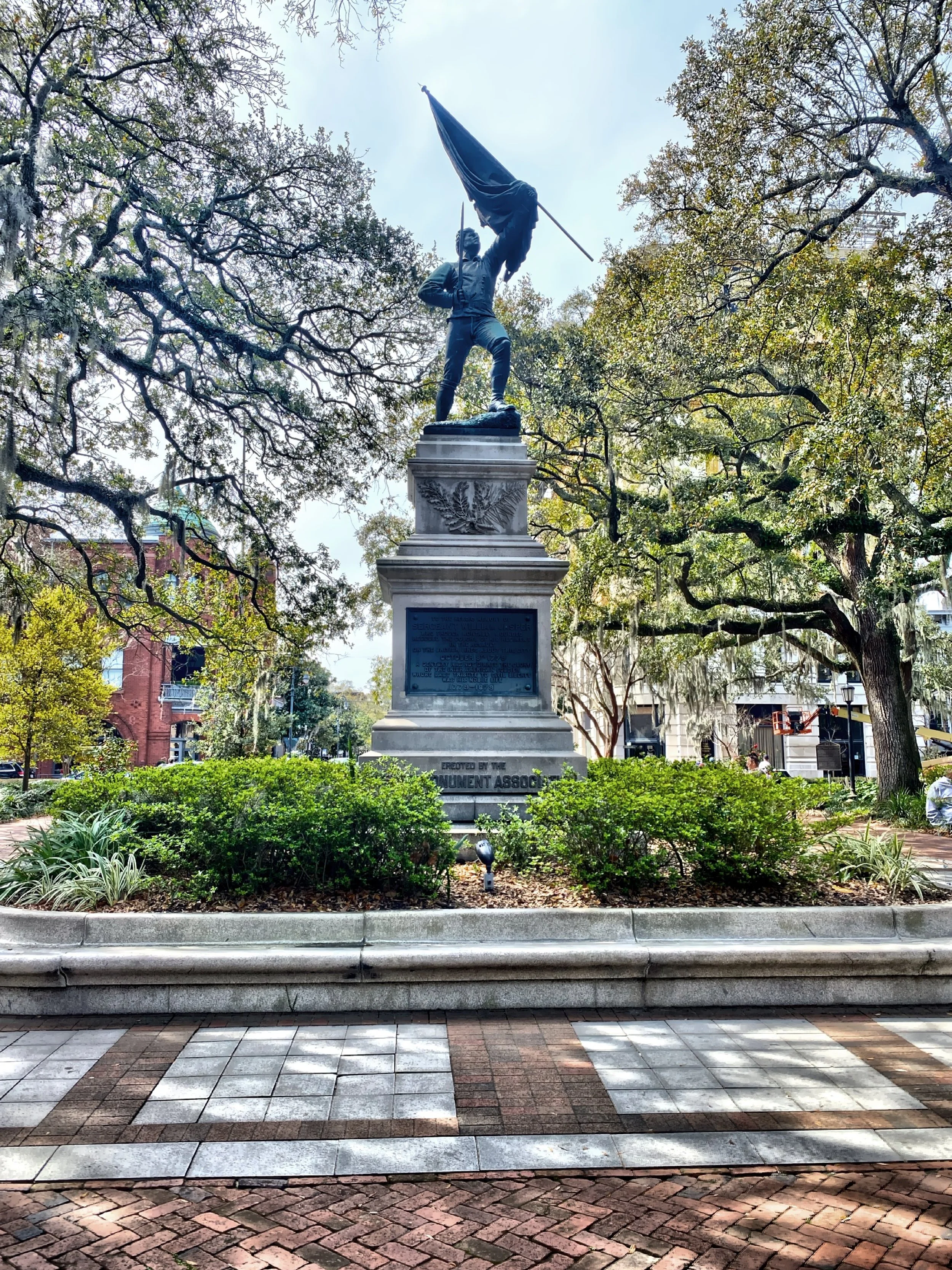  The William Jasper Monument located in Madison Square. 