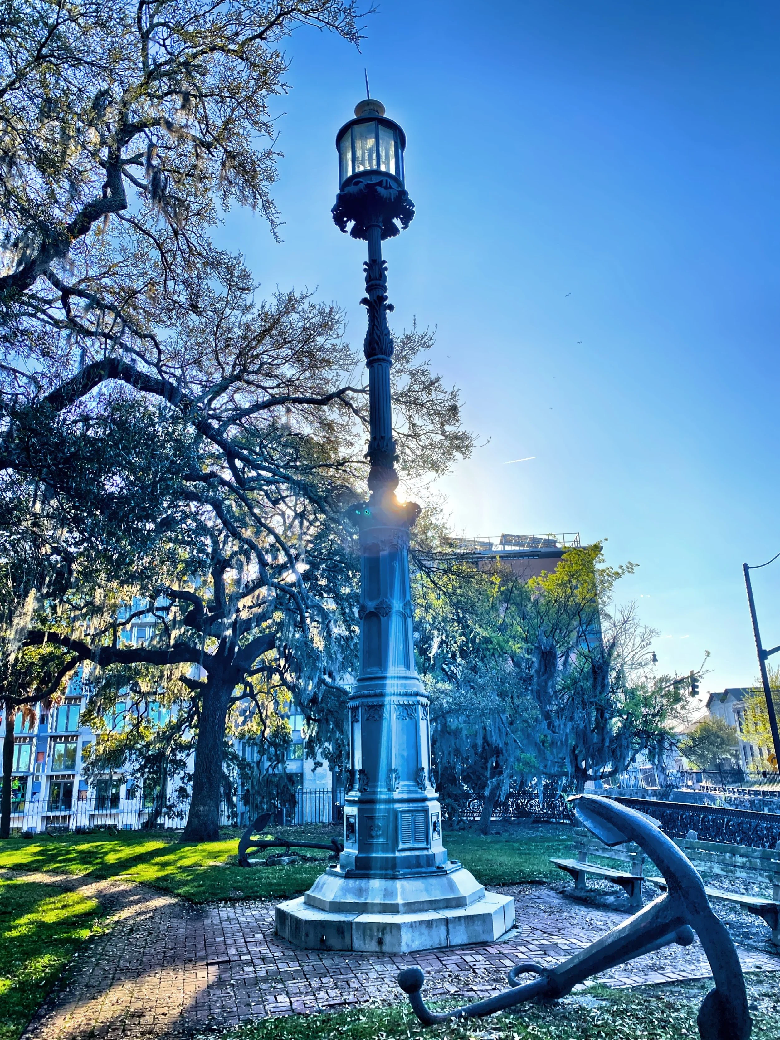  Old Harbor Light was built in 1858 to aid shipping in the Savannah River.  