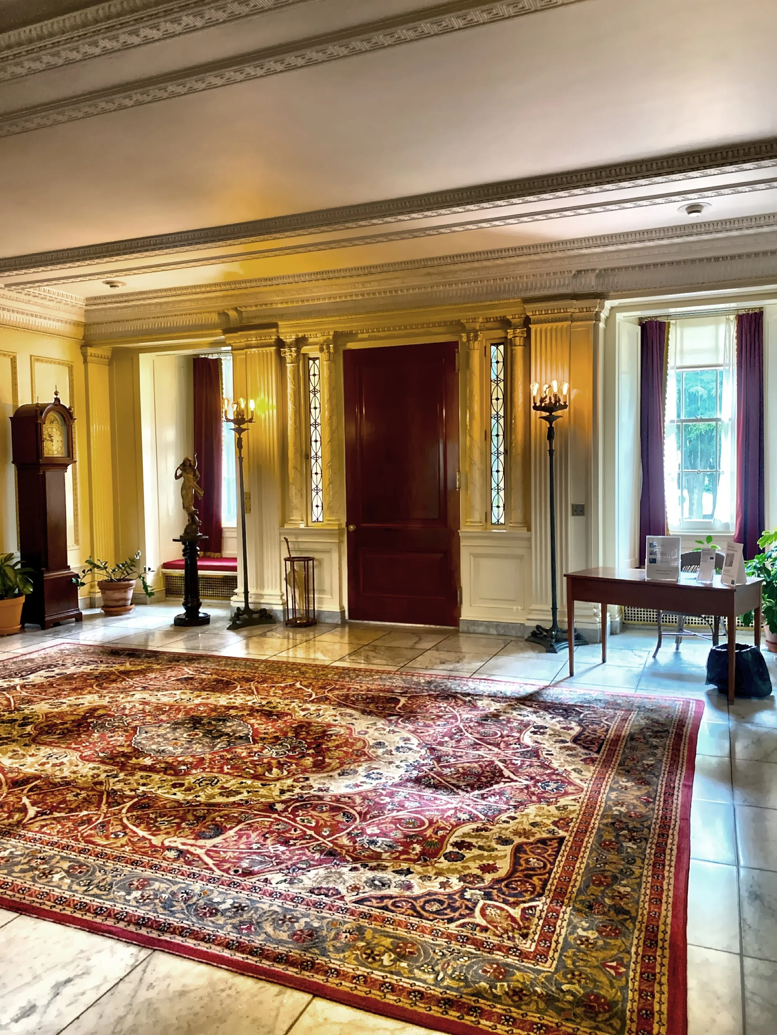  The main house entrance hall 