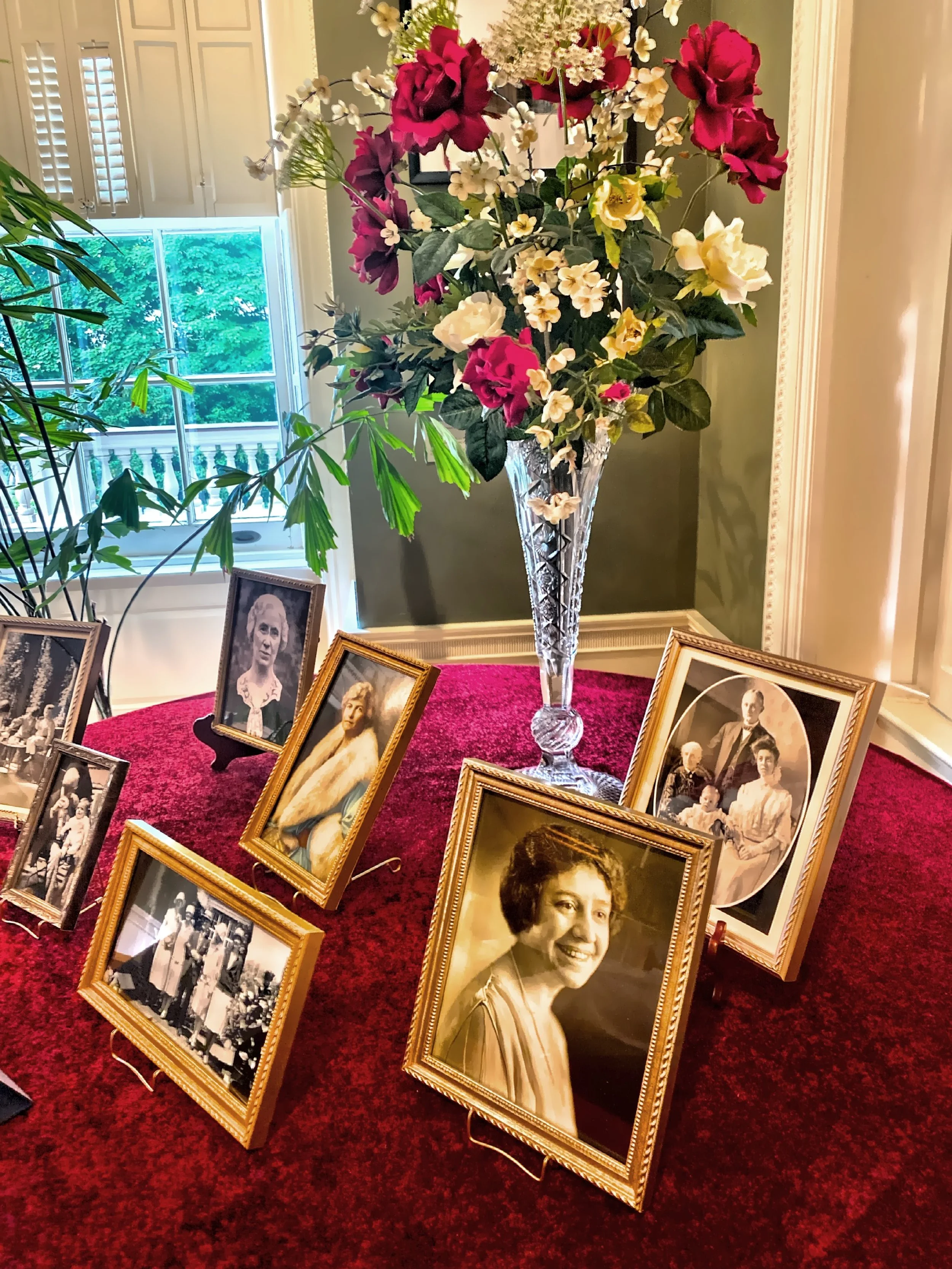  In Maria Eastman's bedroom / sitting room area 