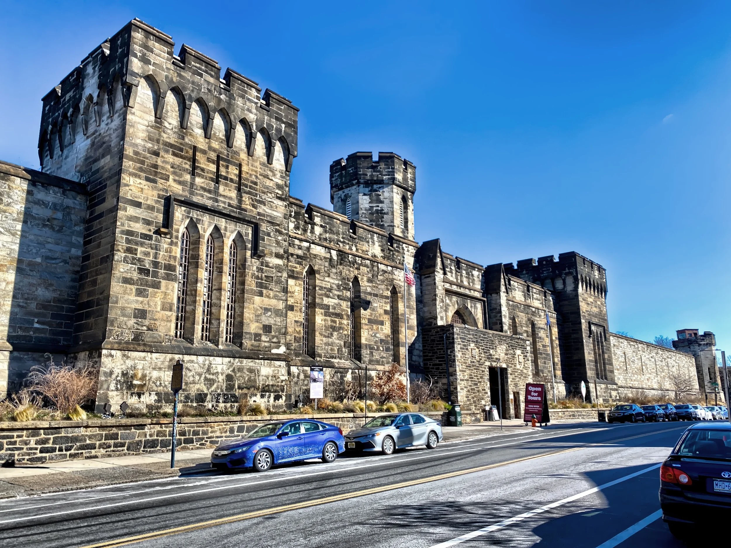  The  Eastern State Penitentiary  is a former prison that refined the revolutionary system of separate incarceration, was operational from 1829 until 1971. 