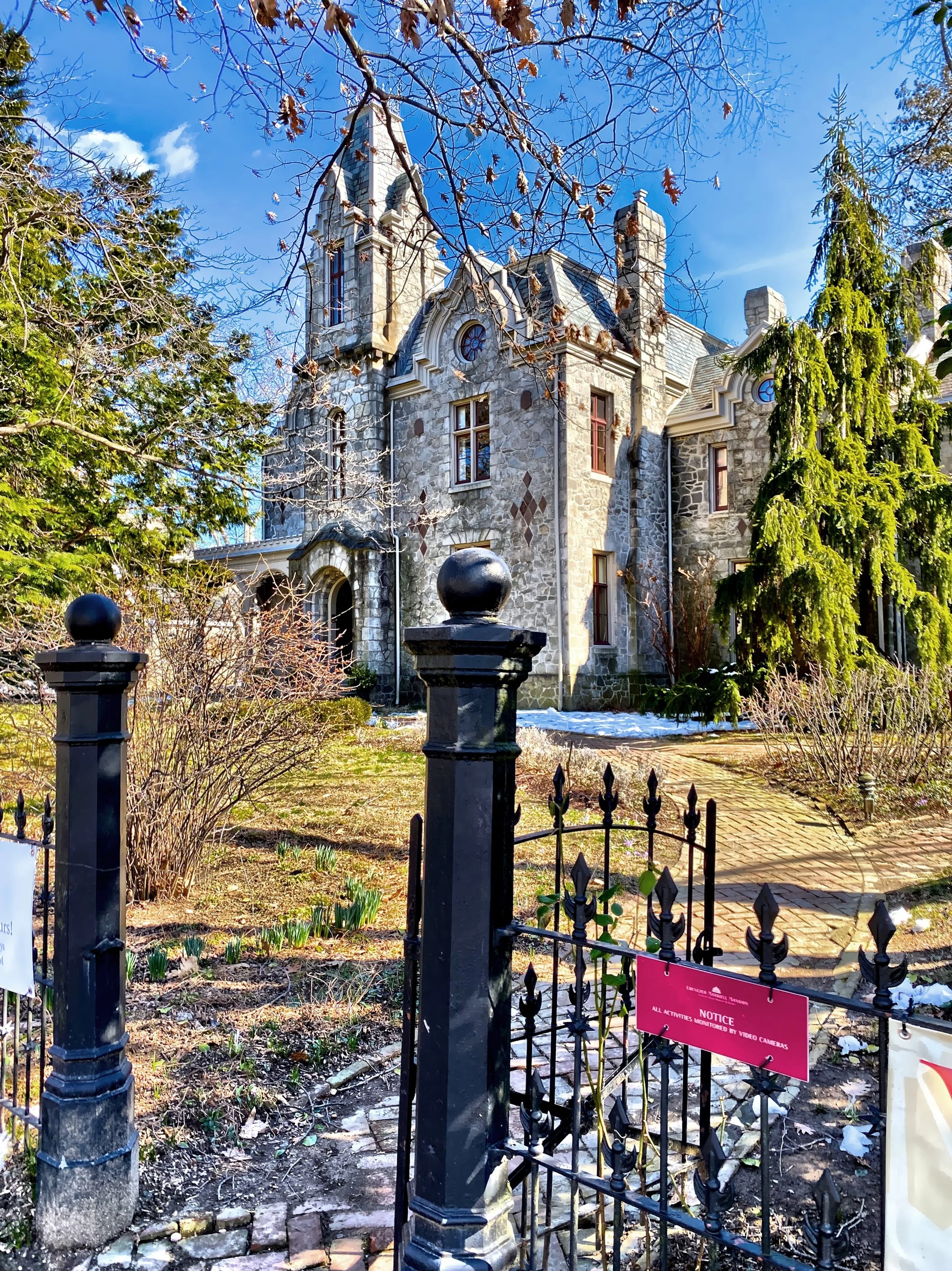  The  Ebenezer Maxwell House,  in Germantown, was built in 1859. 