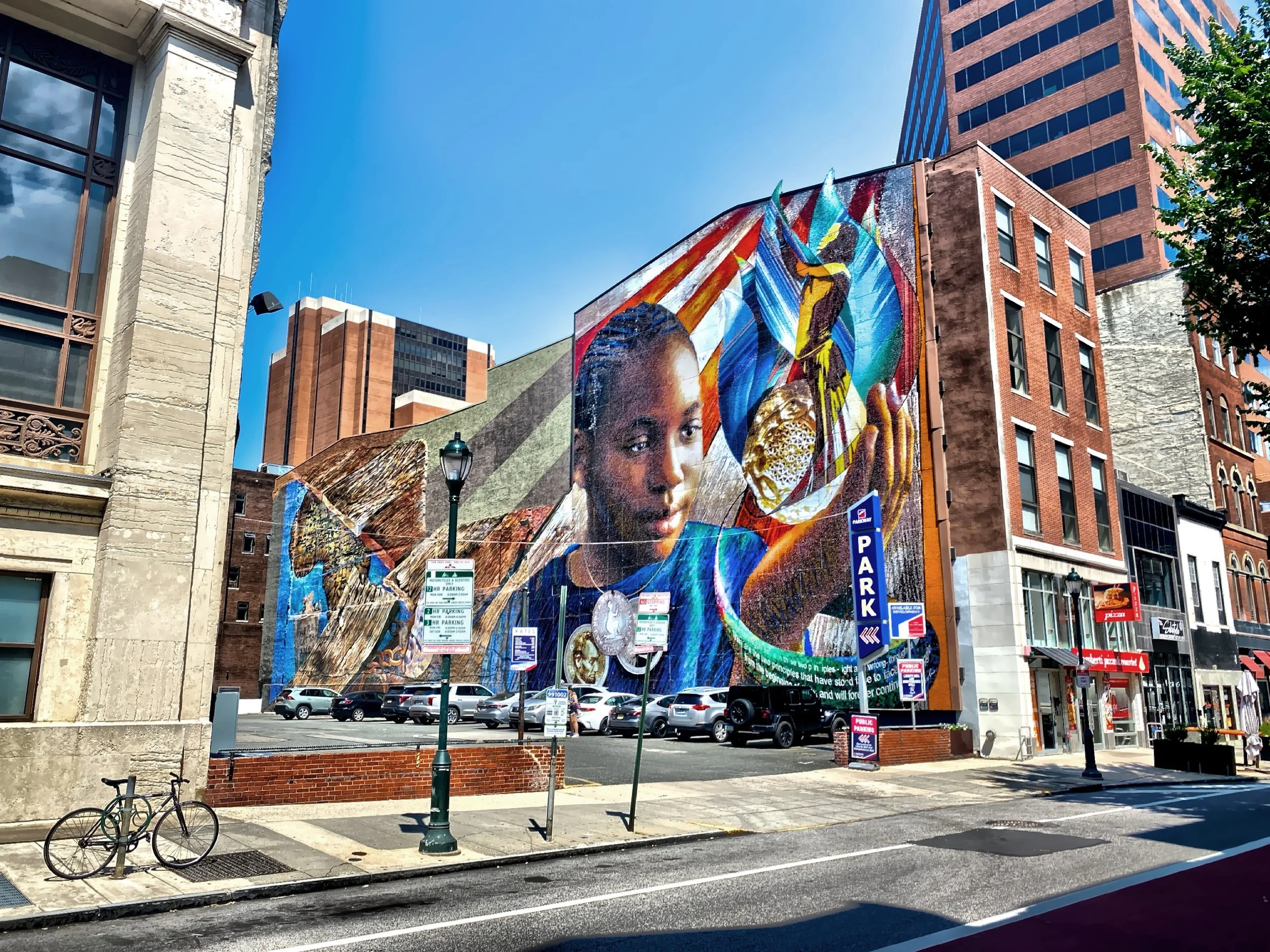  These murals can be found throughout the city, many of the them reflect the city's history, diversity, and community spirit. 