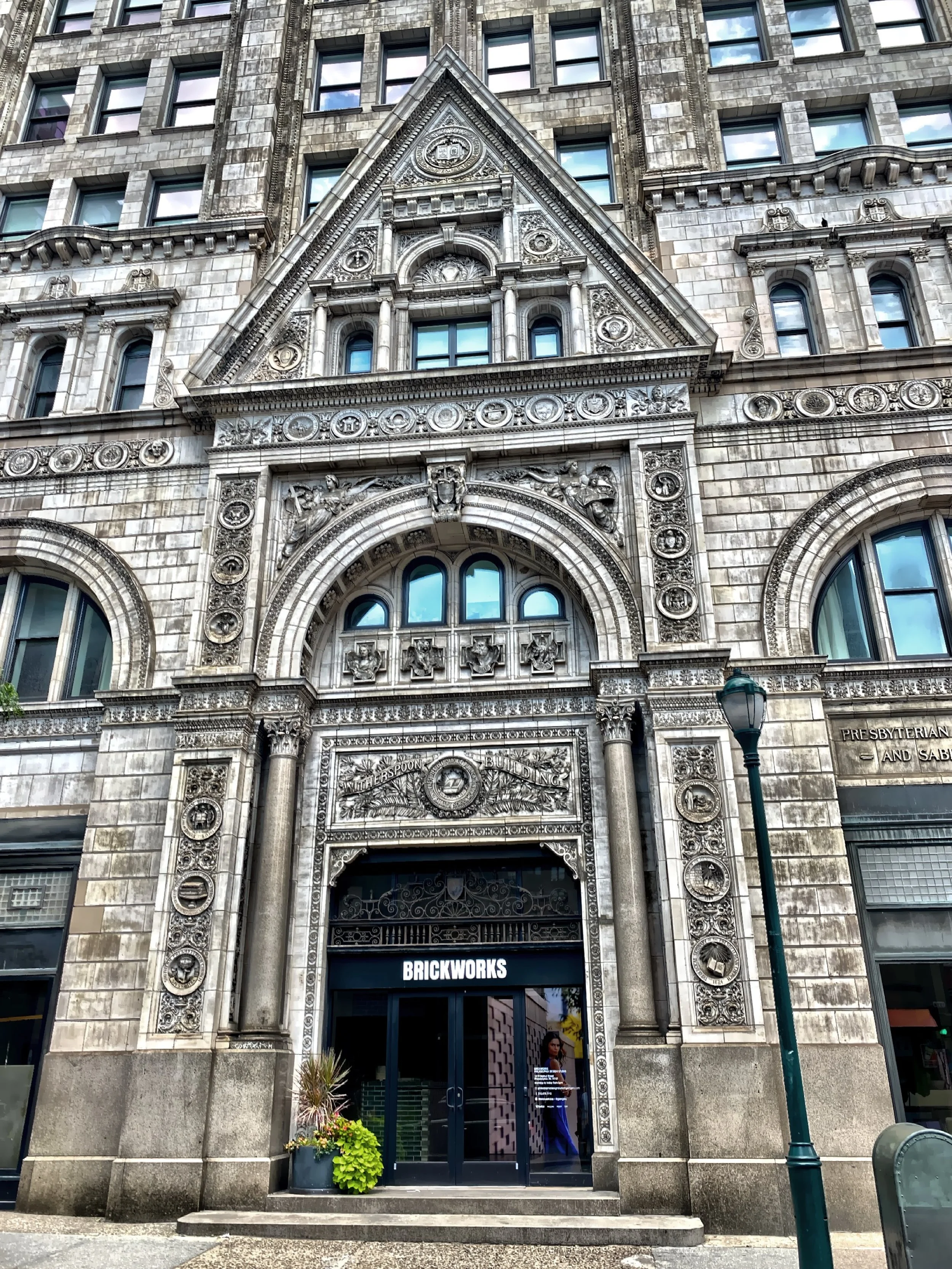  The Witherspoon Building was designed by Joseph M. Huston, and built in 1896.  