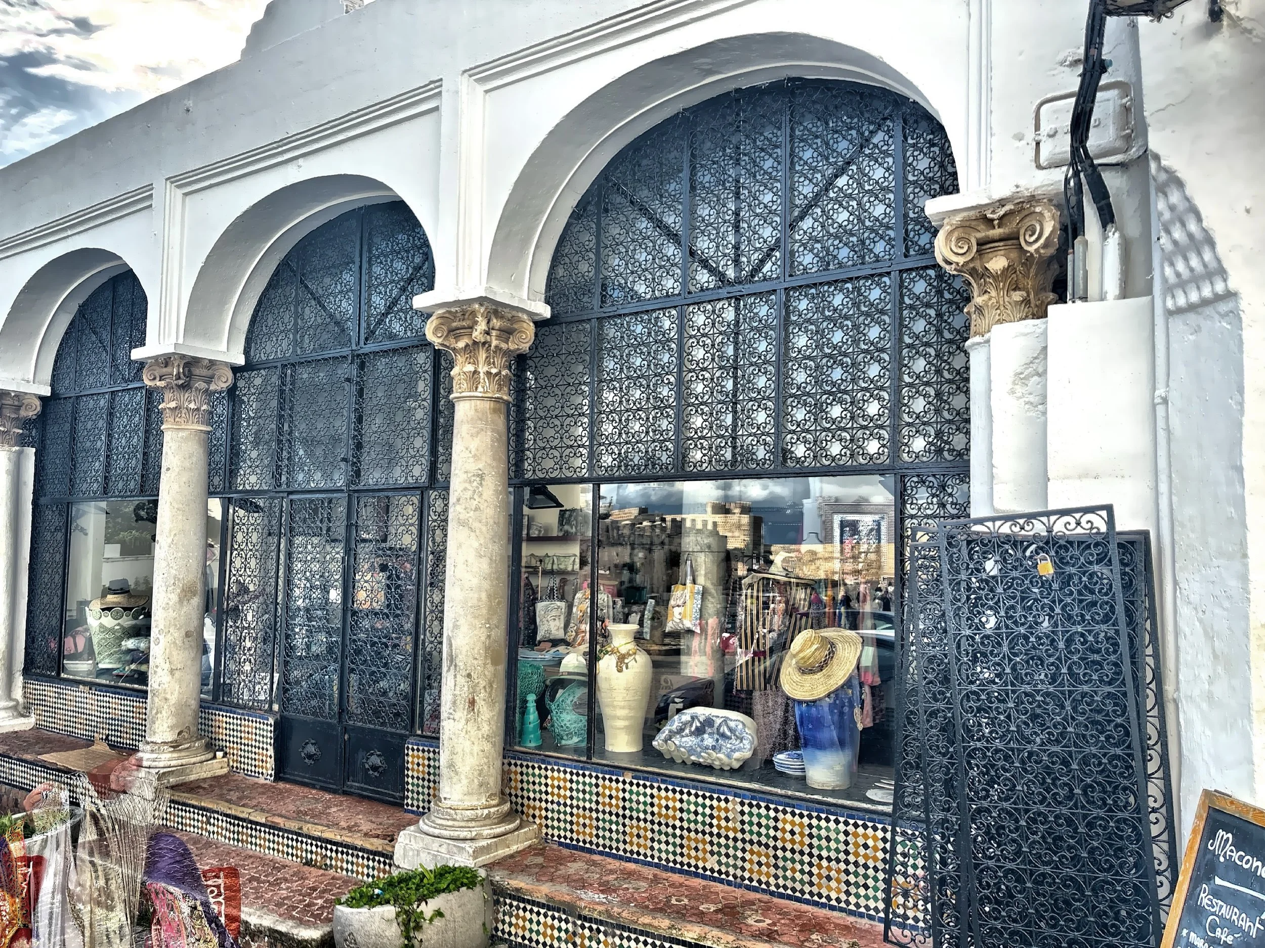  Like almost every city in Morocco, Tangier is split into a new town and an old town (medina). The old town, encircled by a medieval wall, has colorful markets and twisty, hilly streets. 