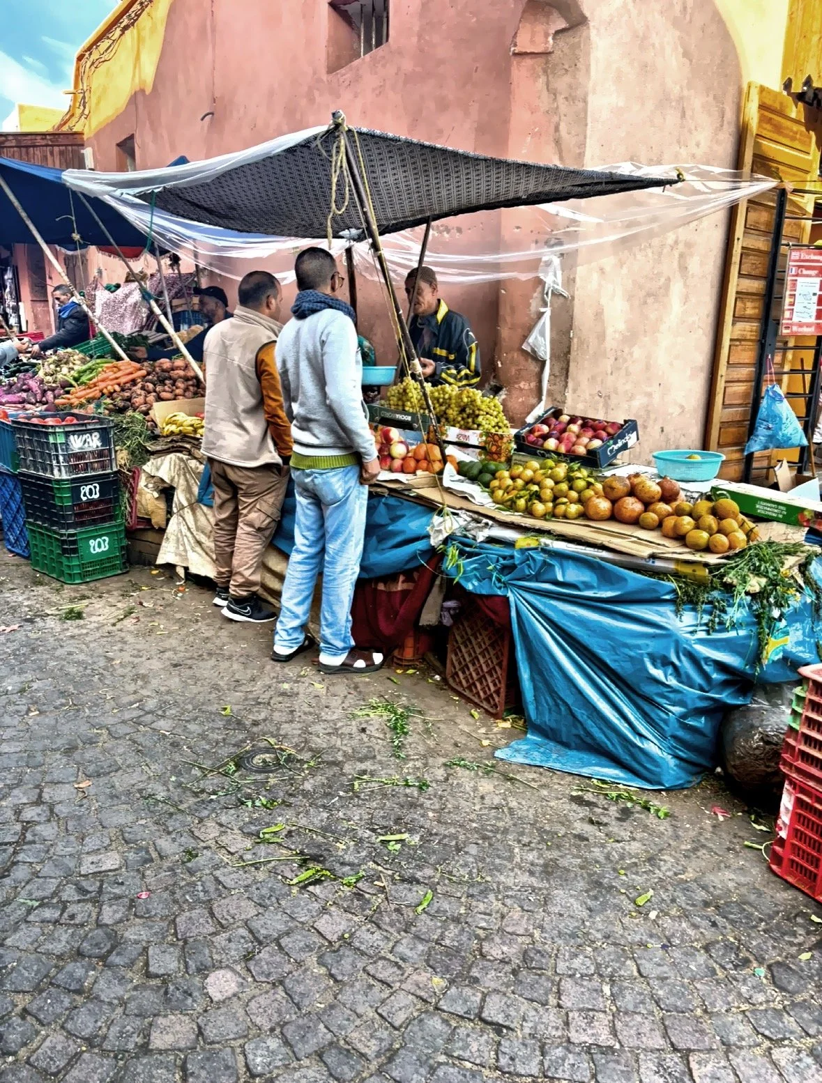  Inside the Medina, a UNESCO World Heritage Site, with colorful souks. 