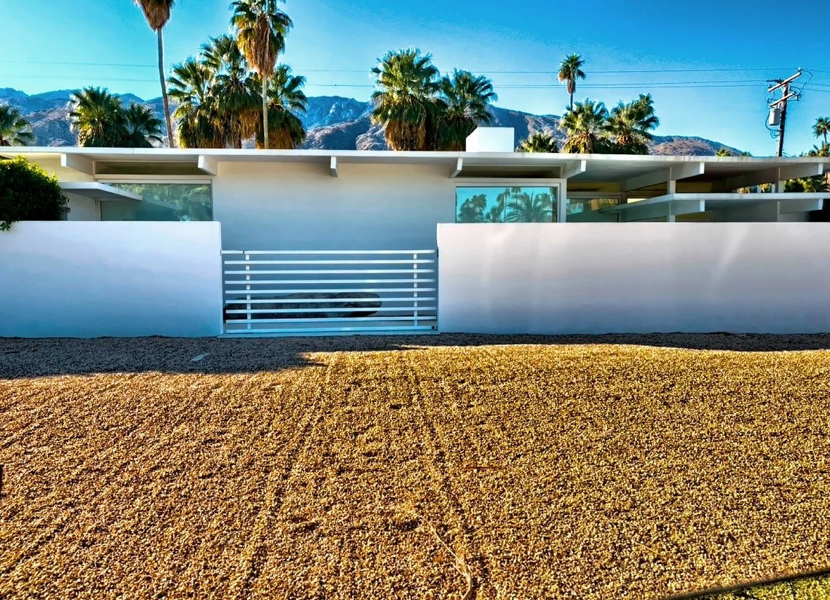  Palm Springs has long been the preferred desert retreat of Hollywood royalty. This was William Holden’s home. 