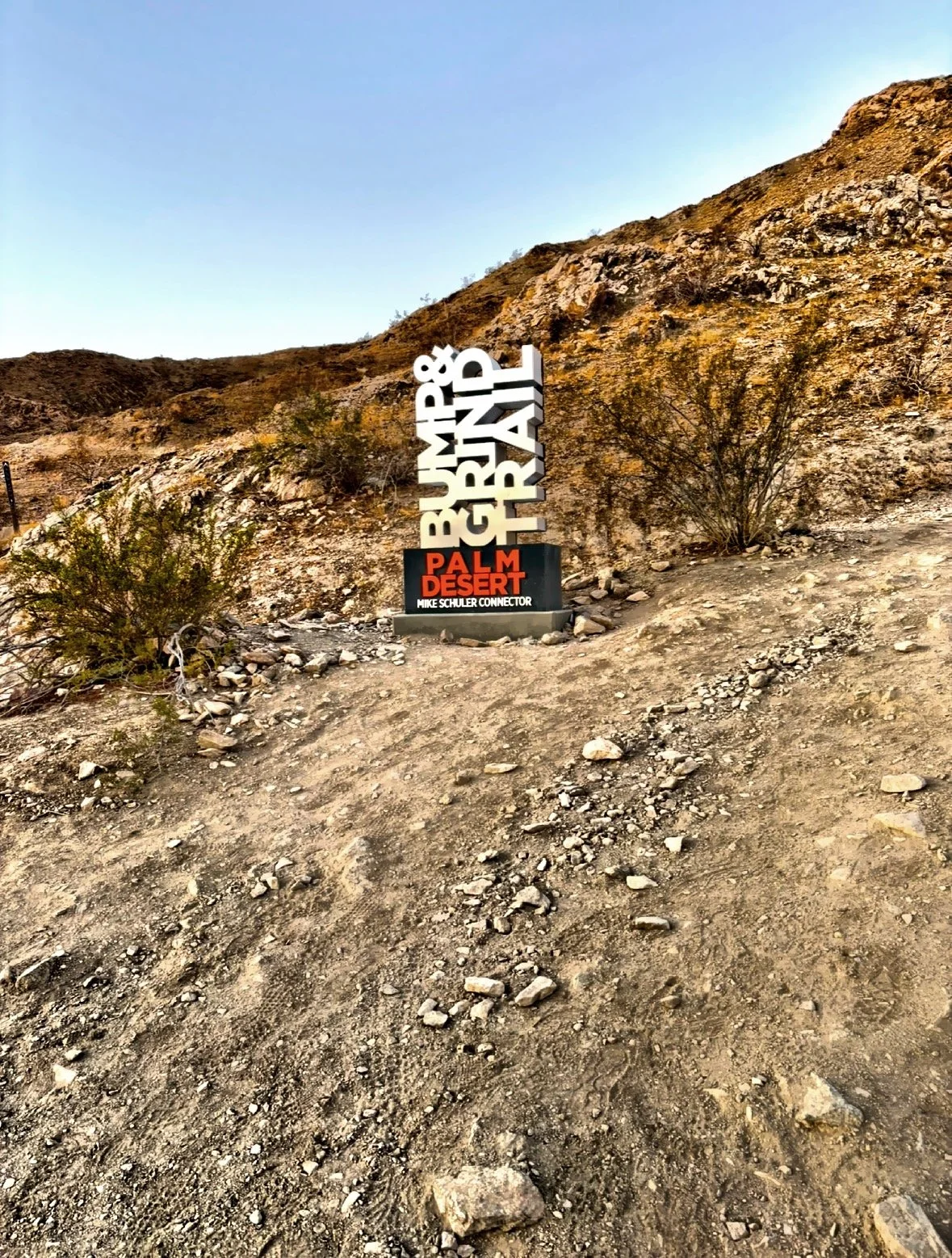  Bump and Grind trail in Palm Desert is only one of many trails in the area. 