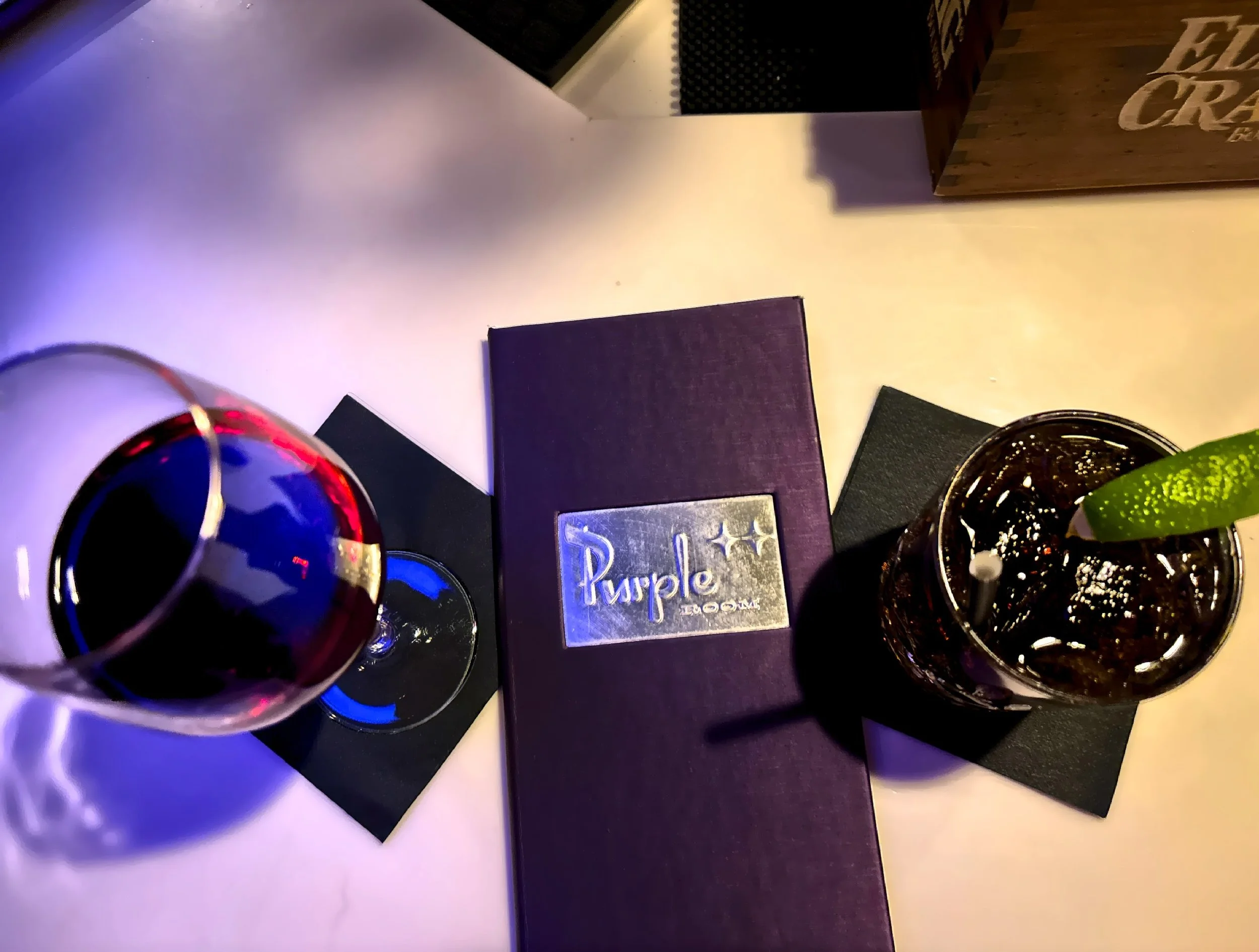  The Rat Pack, which included Frank Sinatra, Dean Martin, and Sammy Davis Jr., would often hang out at the Purple Room in the 1960s. They would sometimes perform on stage, even though they weren't officially booked. 