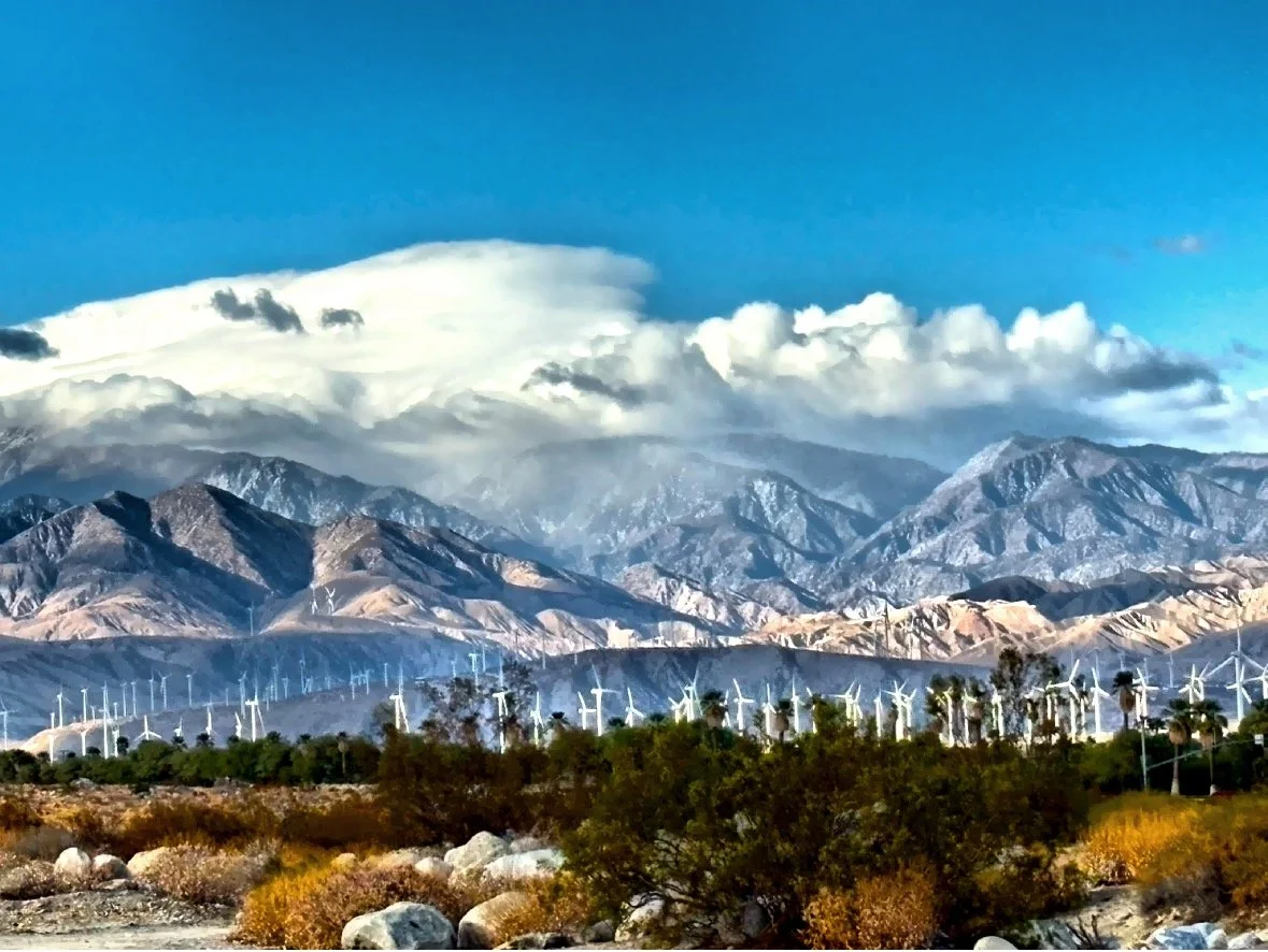  The city’s unique topography contributes to its iconic desert scenery surrounded by dramatic mountain ranges including the San Bernardino, Santa Rosa and San Jacinto Mountains. 