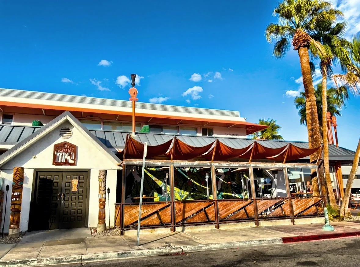  Unique architecture of the Bootlegger Tiki  